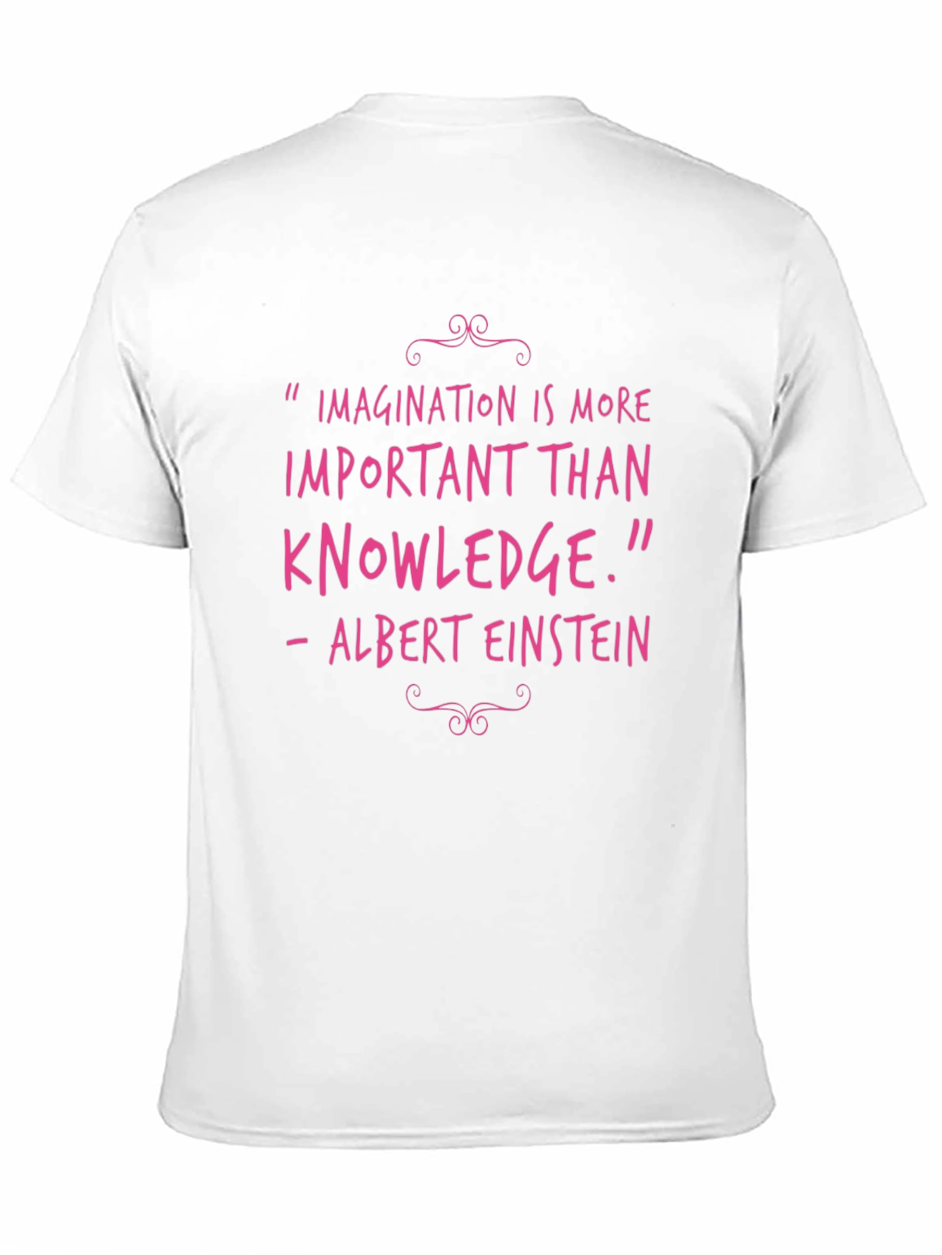Einstein Imagination T-Shirt - Soft Black Tee