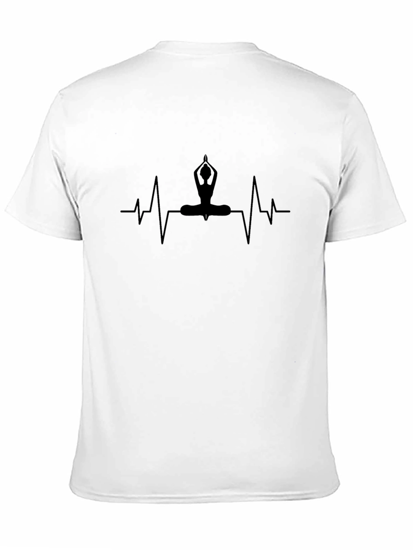 Yoga Heartbeat T-Shirt - Meditate in Style