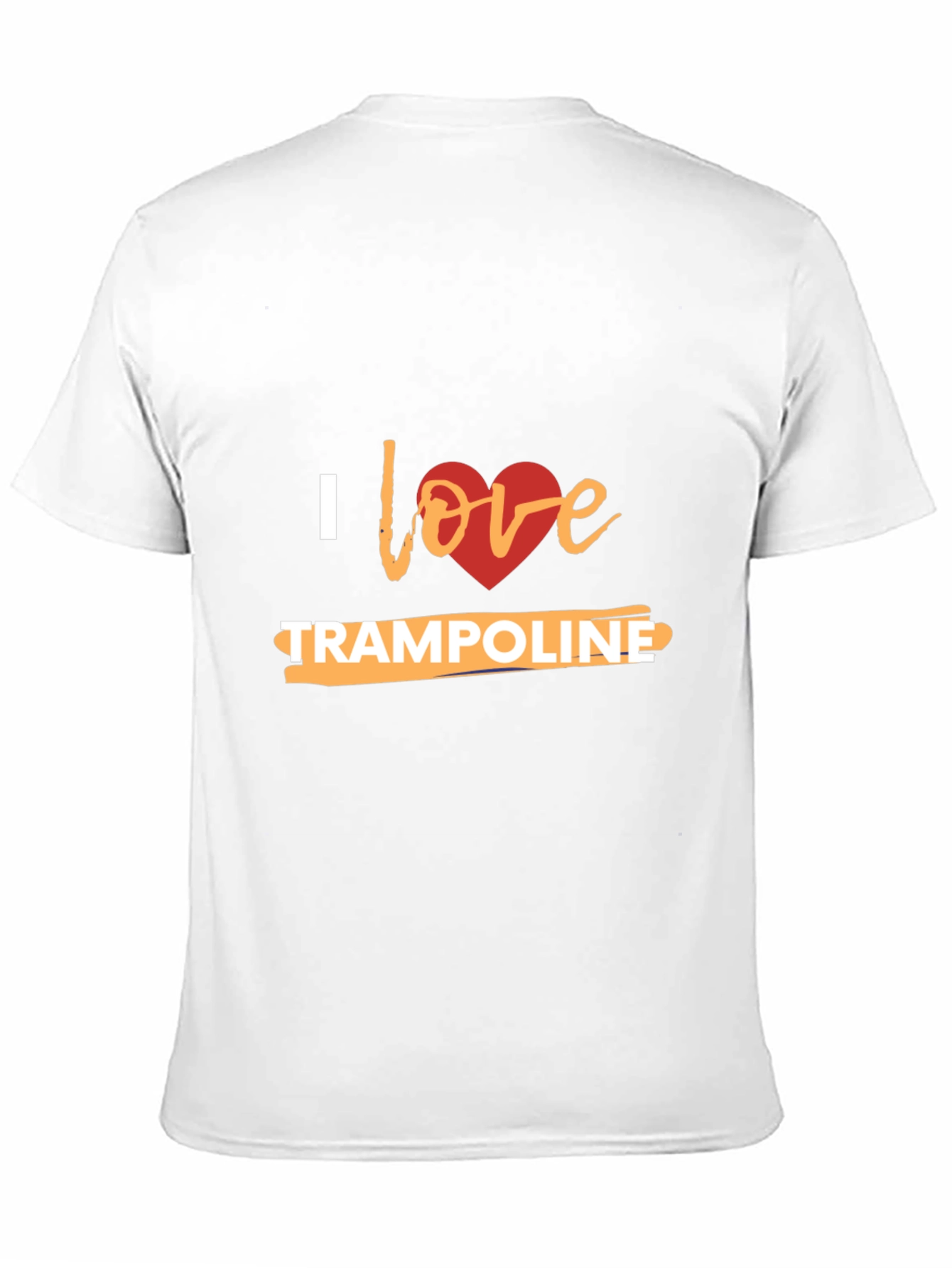 I Love Trampoline Graphic T-Shirt