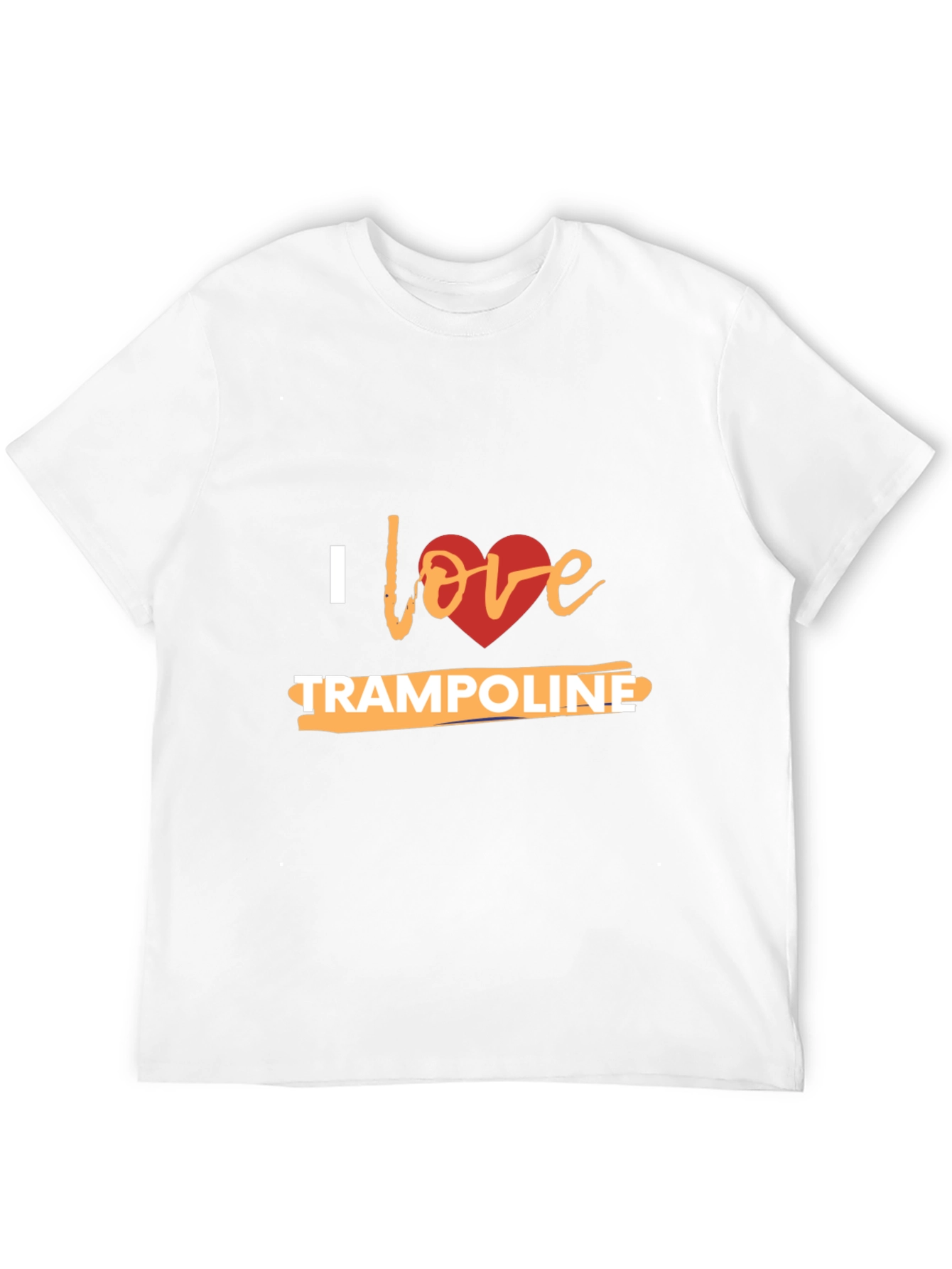 I Love Trampoline Graphic T-Shirt