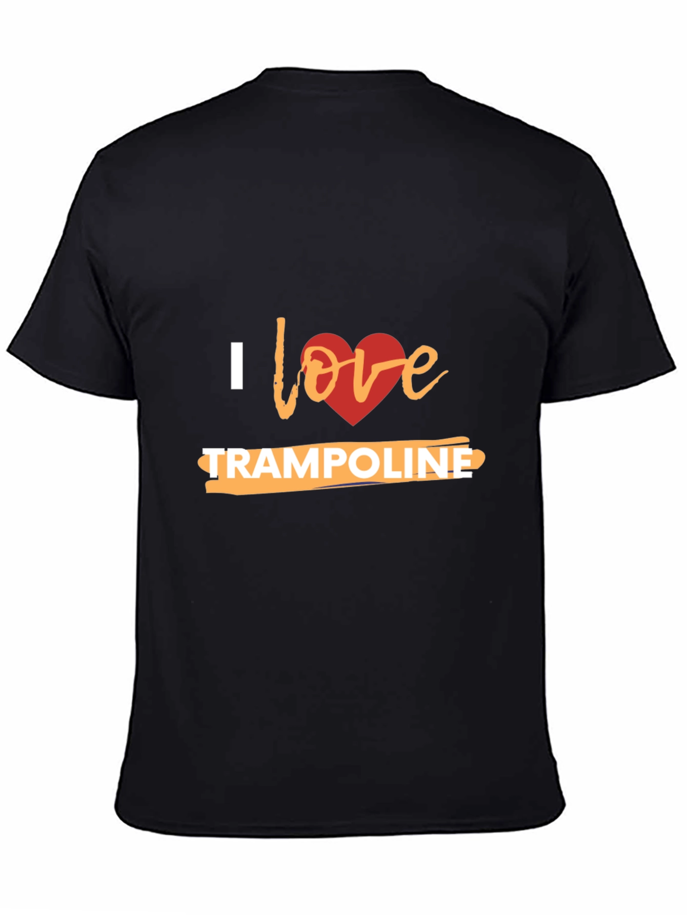 I Love Trampoline Graphic T-Shirt