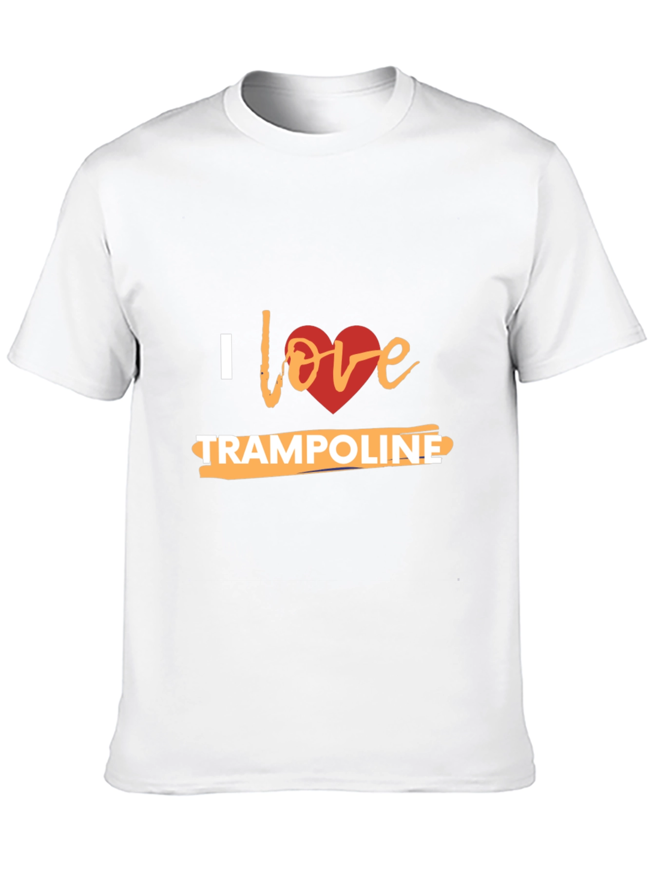 I Love Trampoline Graphic T-Shirt