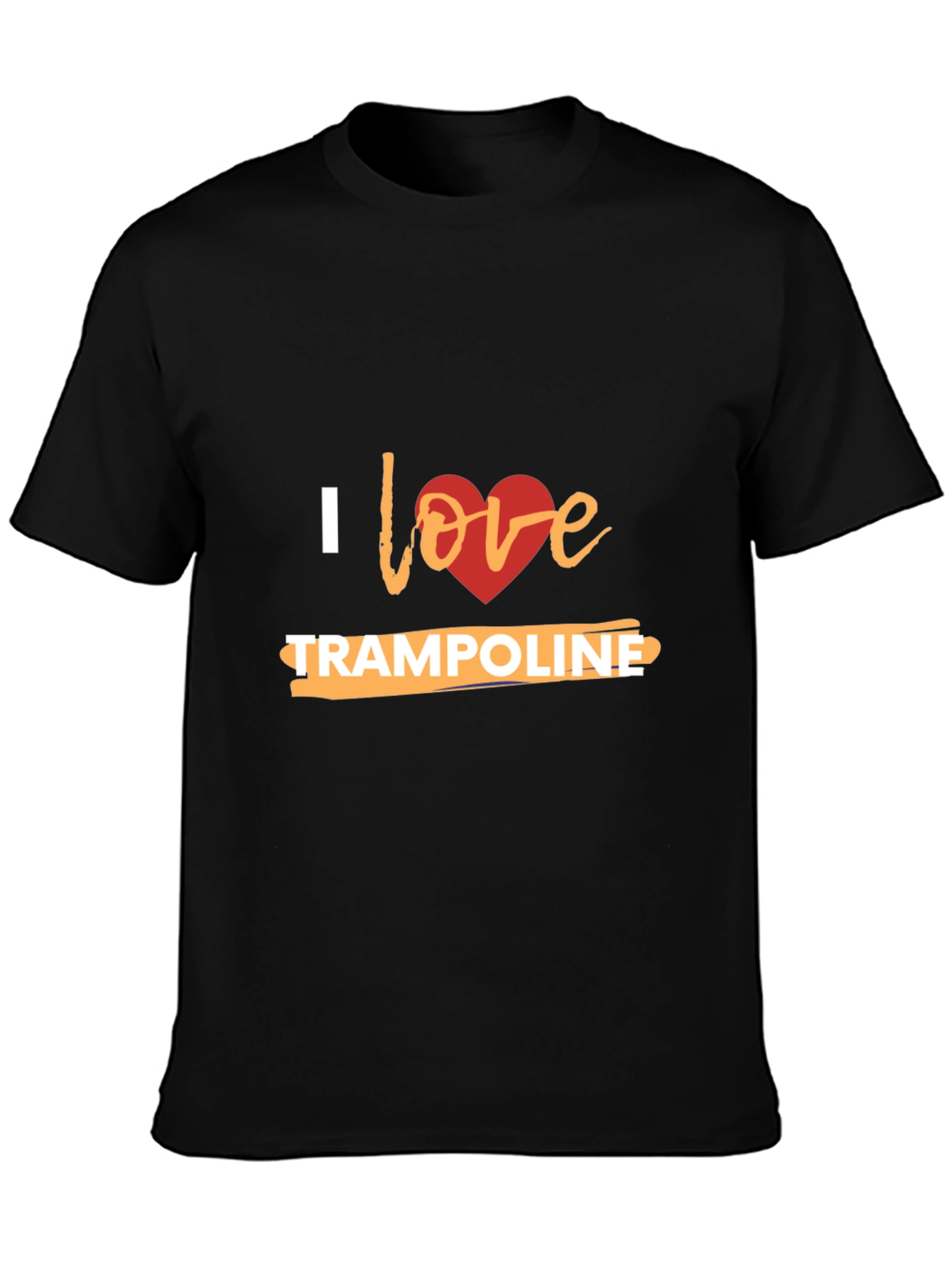 I Love Trampoline Graphic T-Shirt