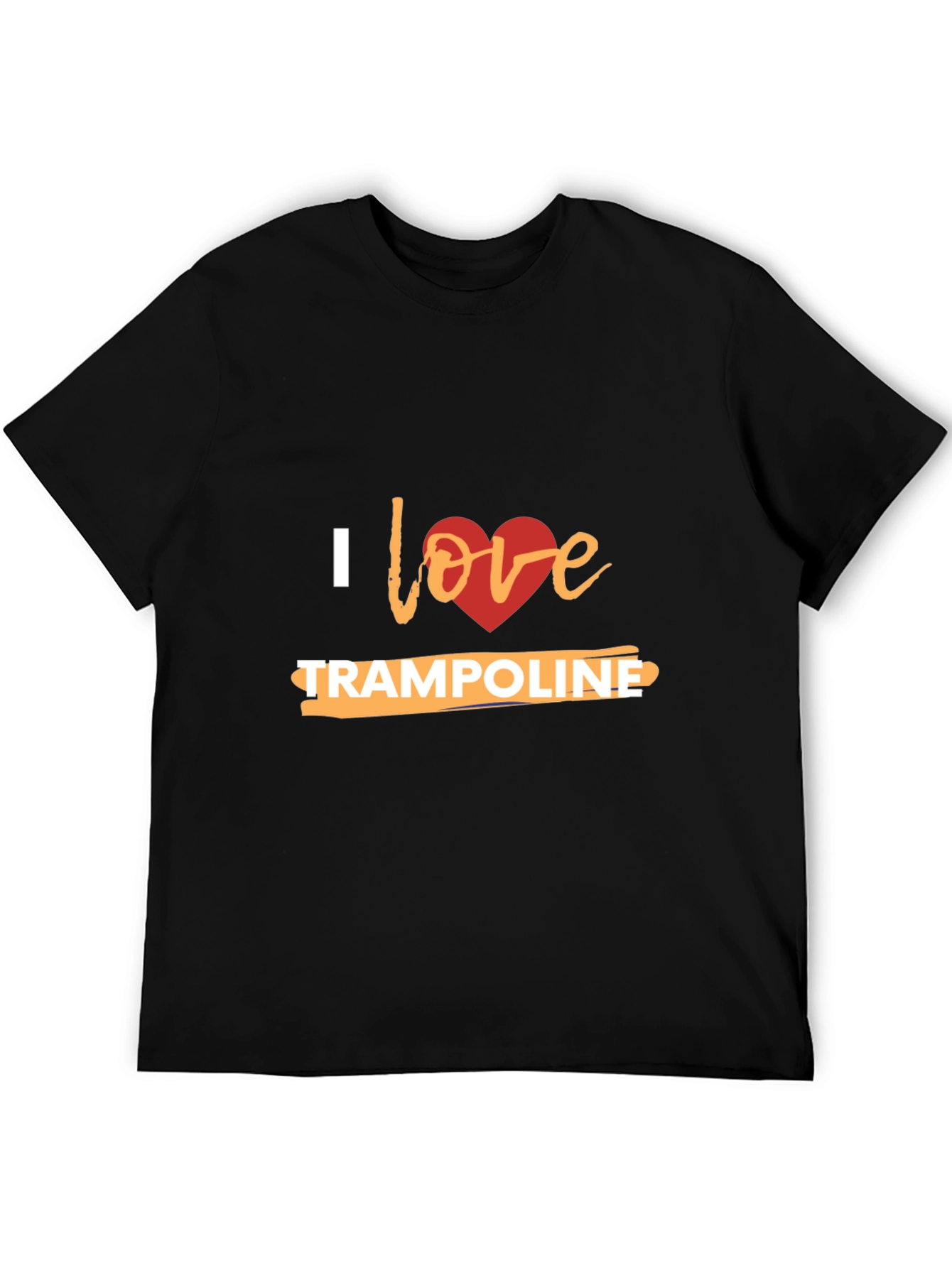 I Love Trampoline Graphic T-Shirt