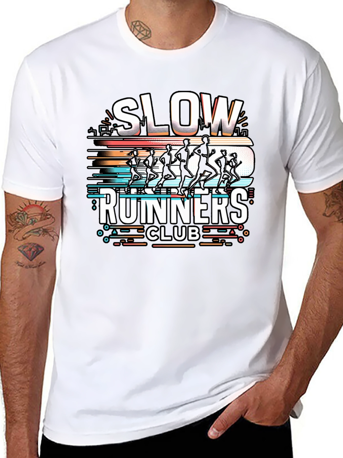 Slow Runners Club Graphic T-Shirt