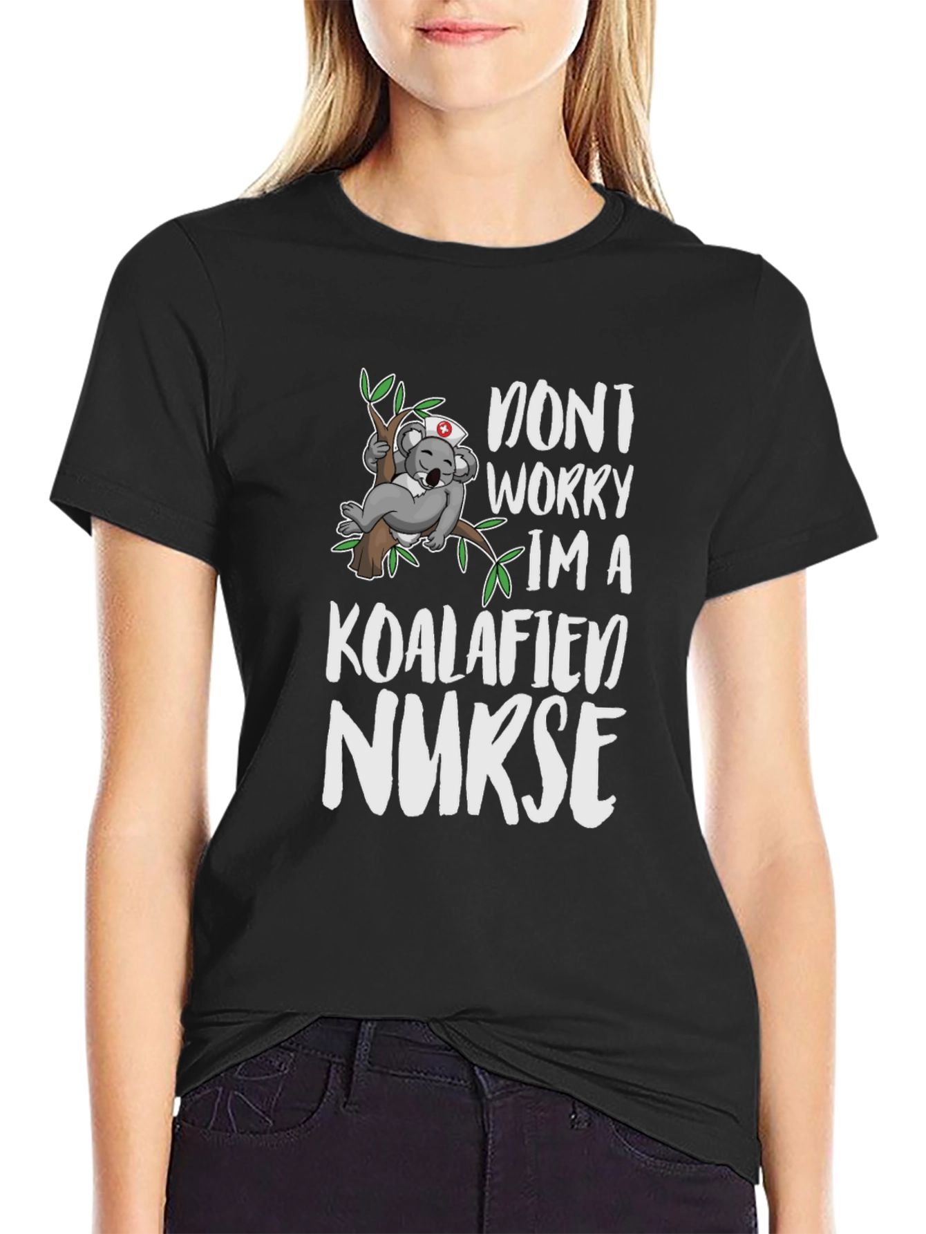 Koala Nurse Graphic T-Shirt