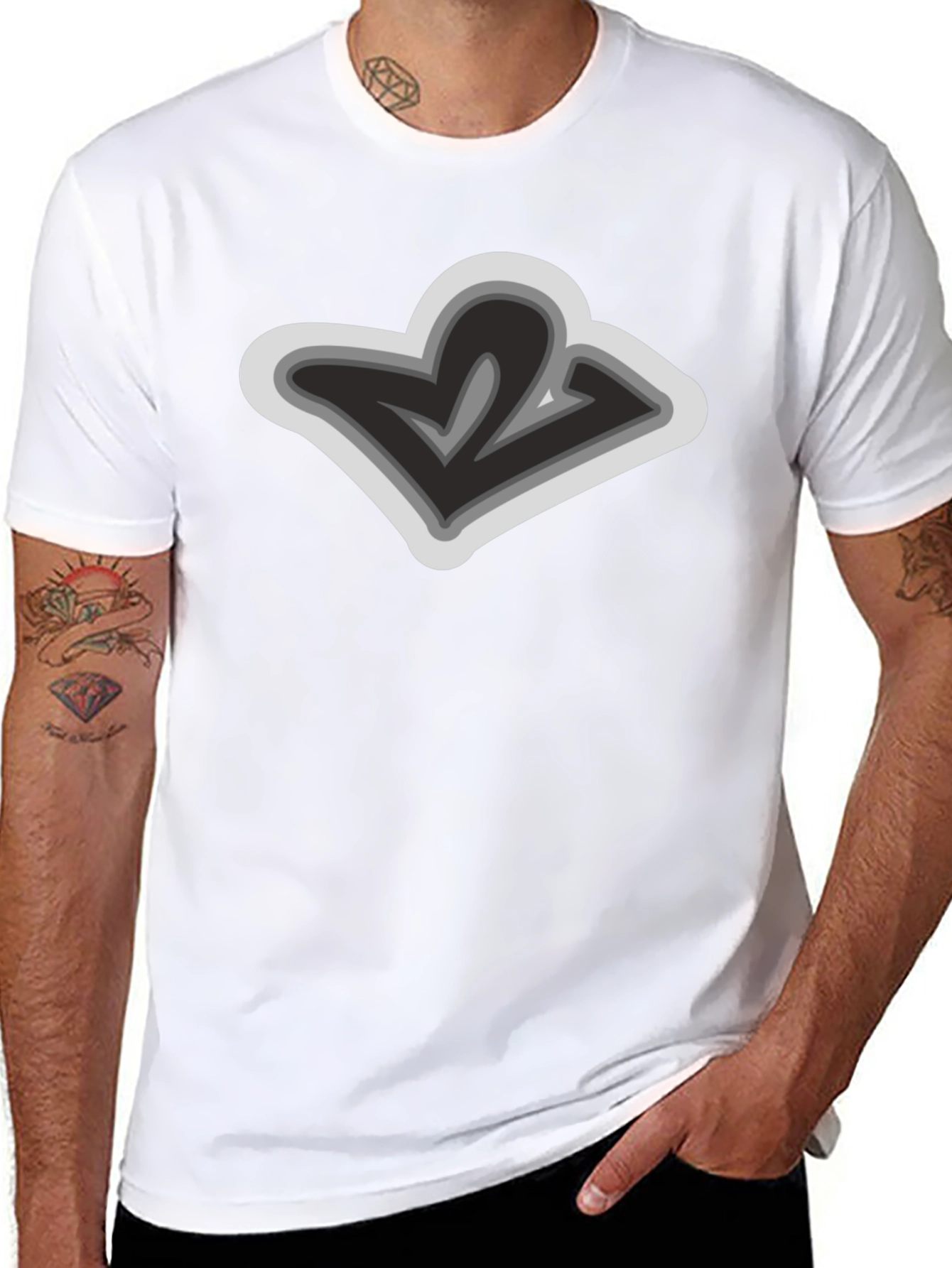 Modern Graphic T-Shirt - Abstract Design