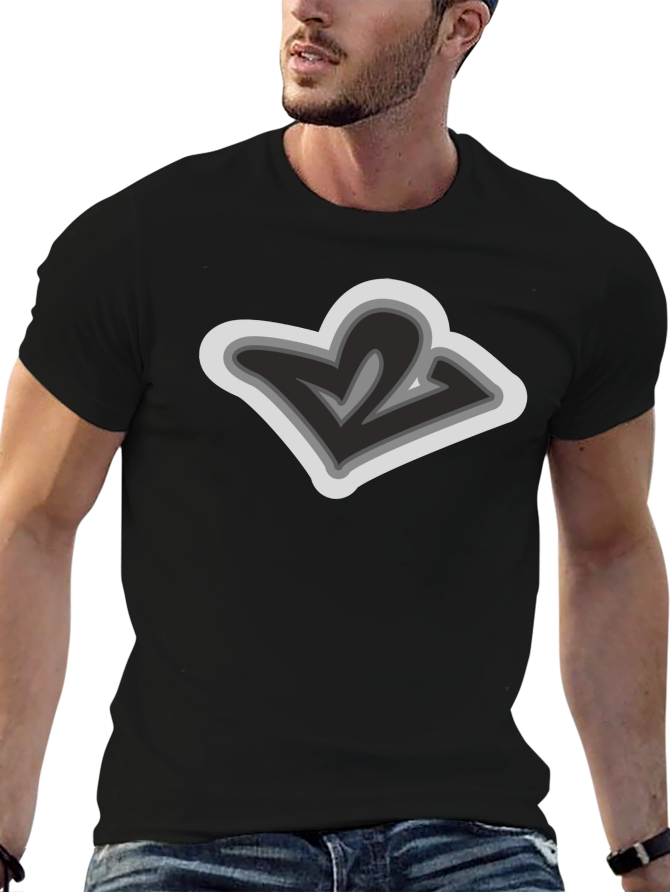 Modern Graphic T-Shirt - Abstract Design