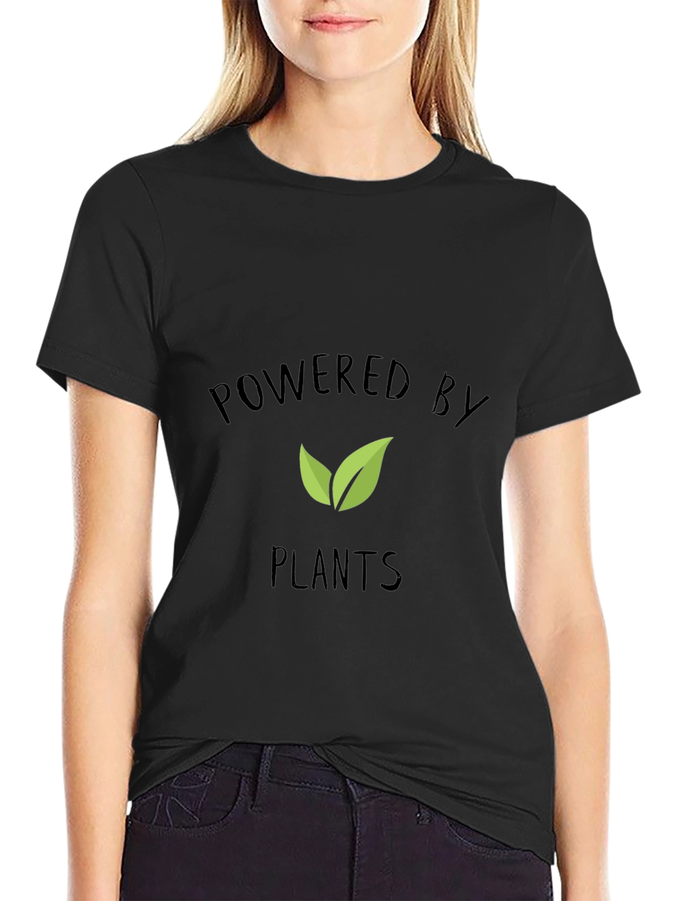 Powered by Plants T-Shirt Vegan Tee