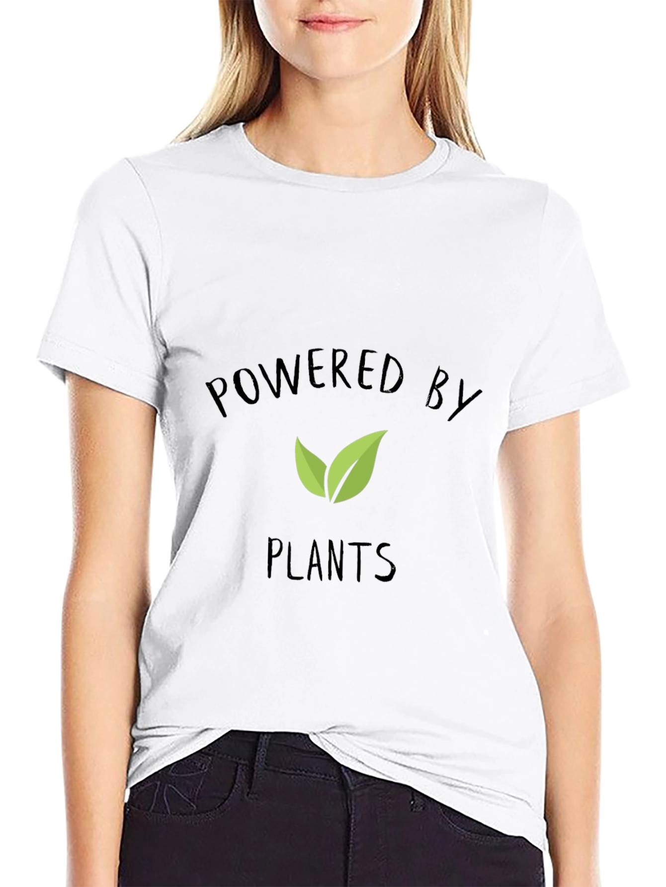 Powered by Plants T-Shirt Vegan Tee