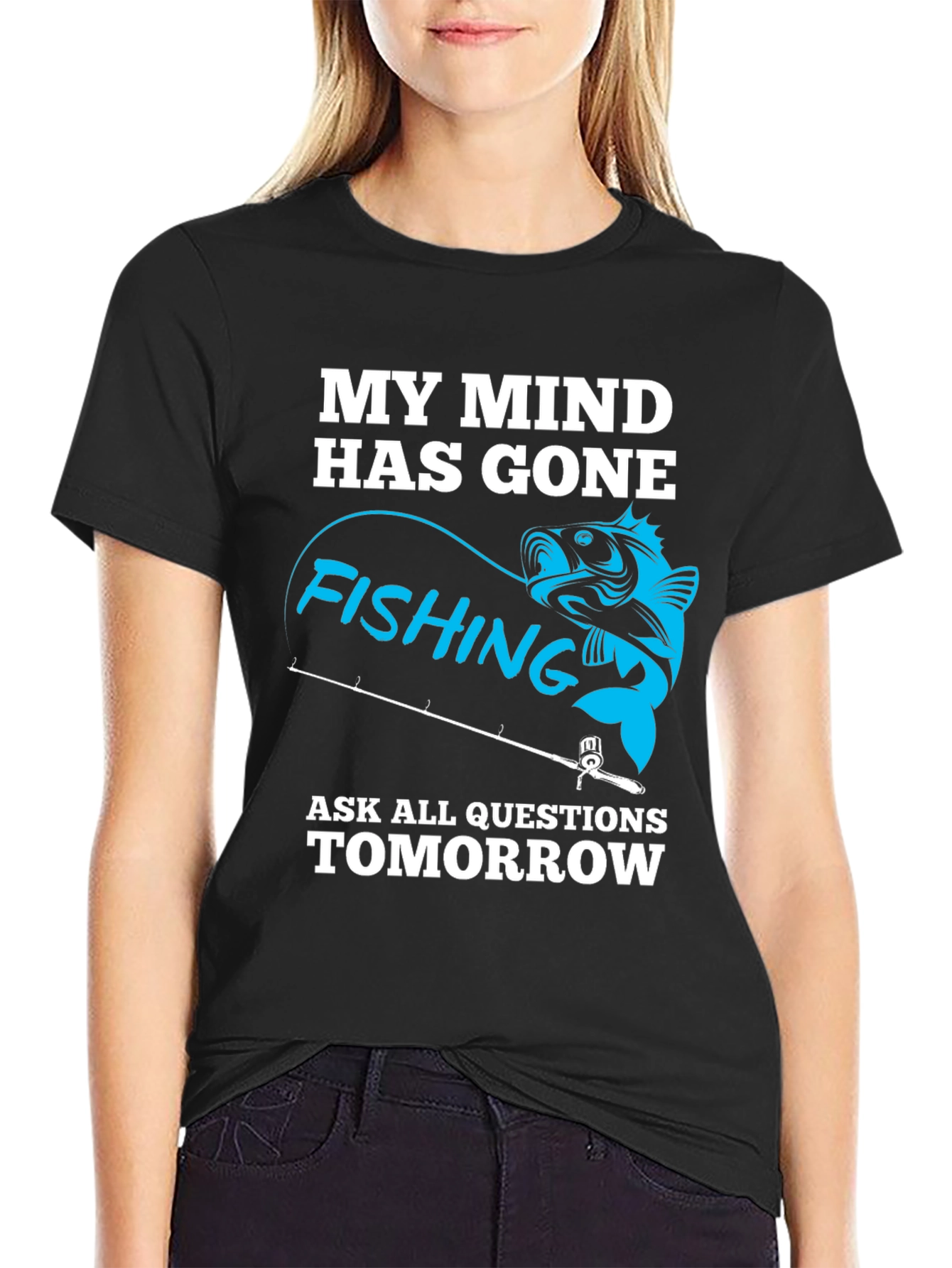 Gone Fishing Graphic T-Shirt - Mens