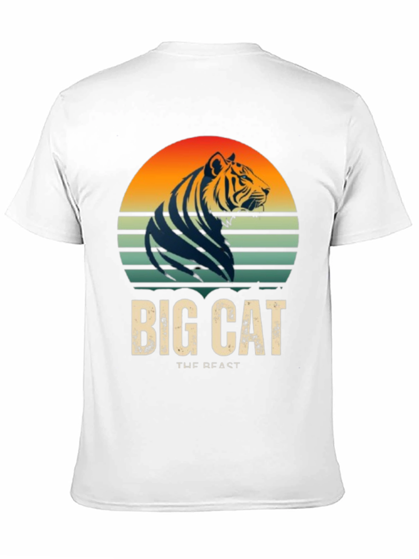 Big Cat Tiger Graphic T-Shirt