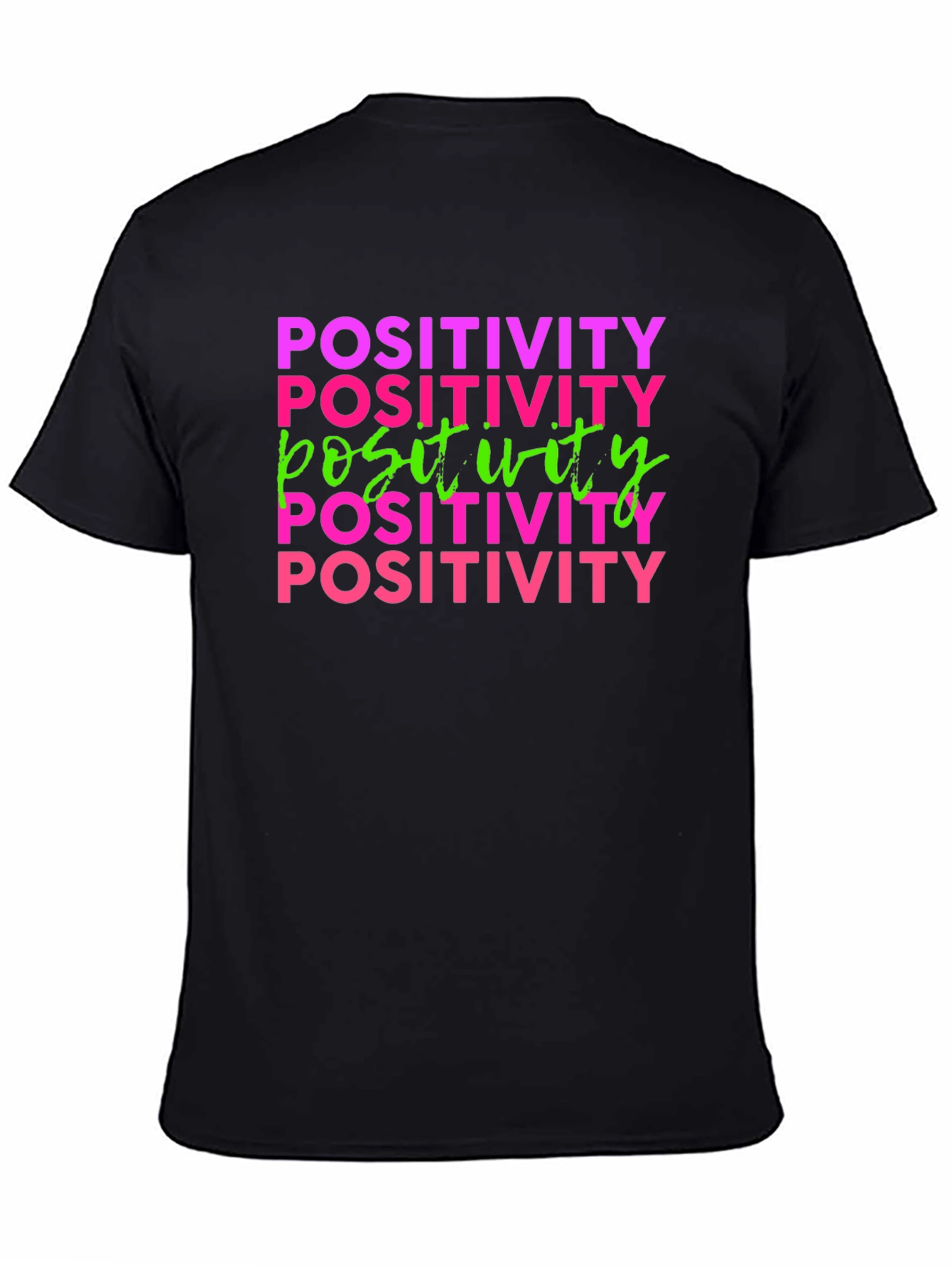 Positivity Graphic Print Tee