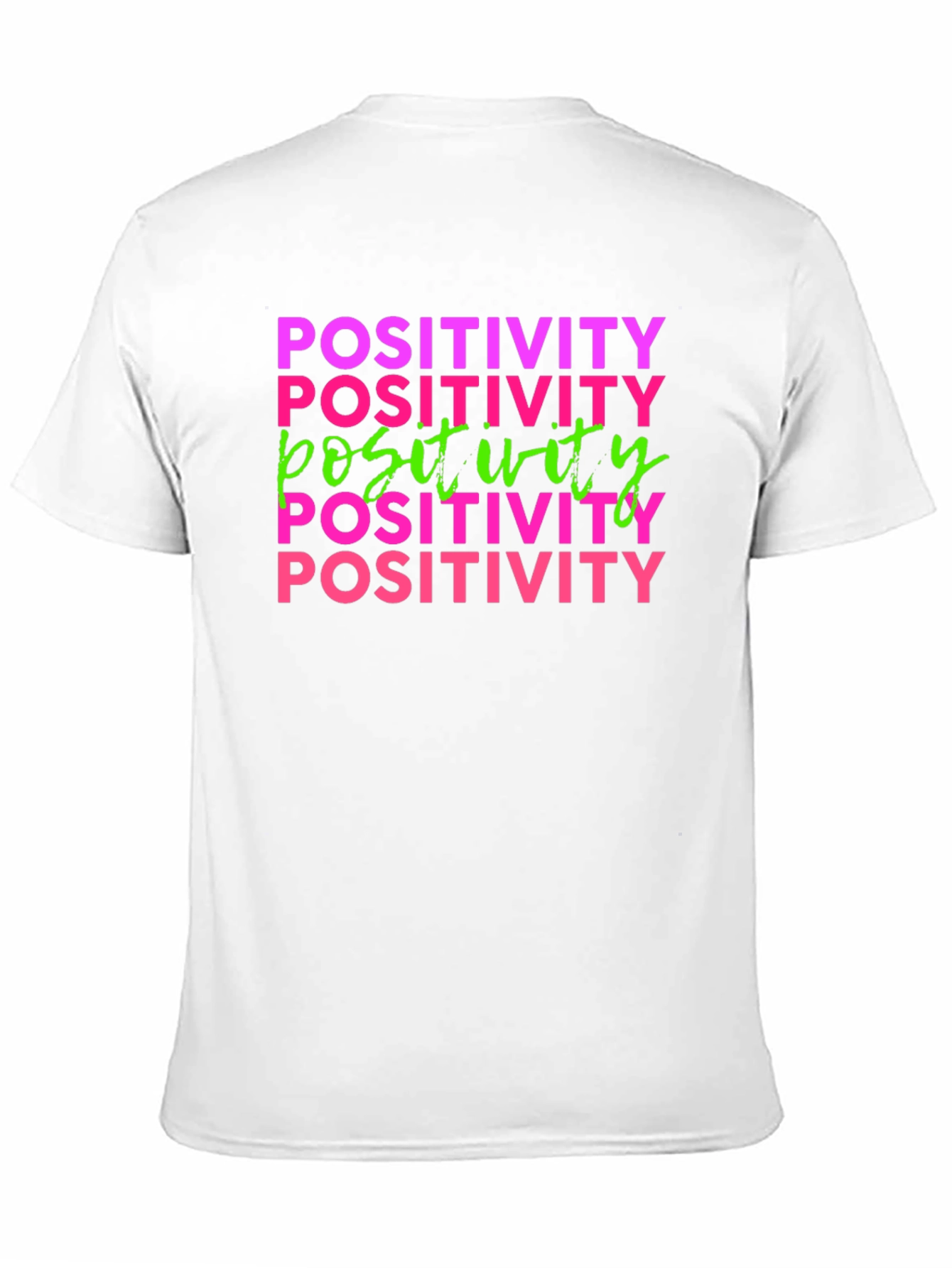 Positivity Graphic Print Tee