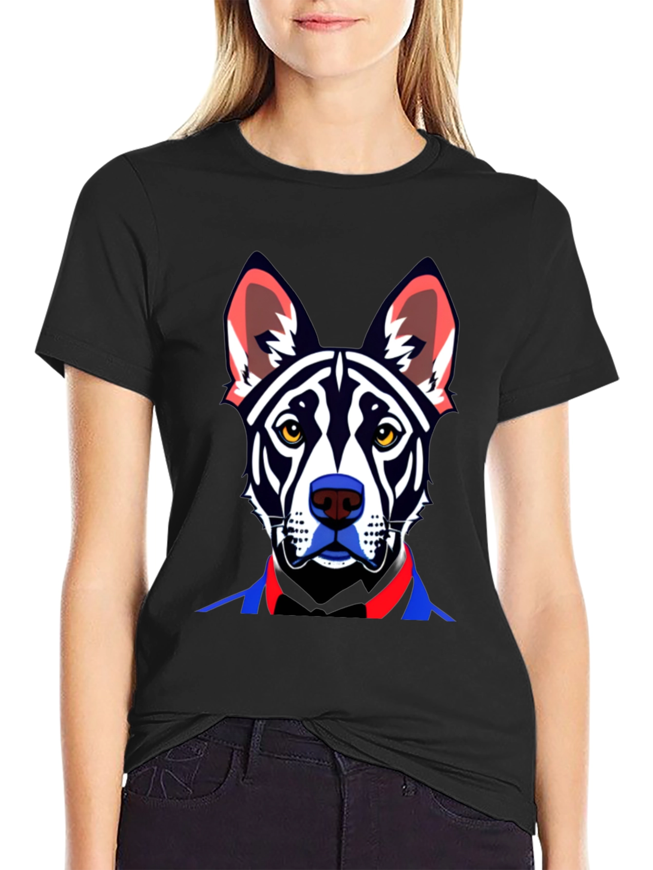 Dog Art Graphic Tee - Stylish Pet Lovers Apparel