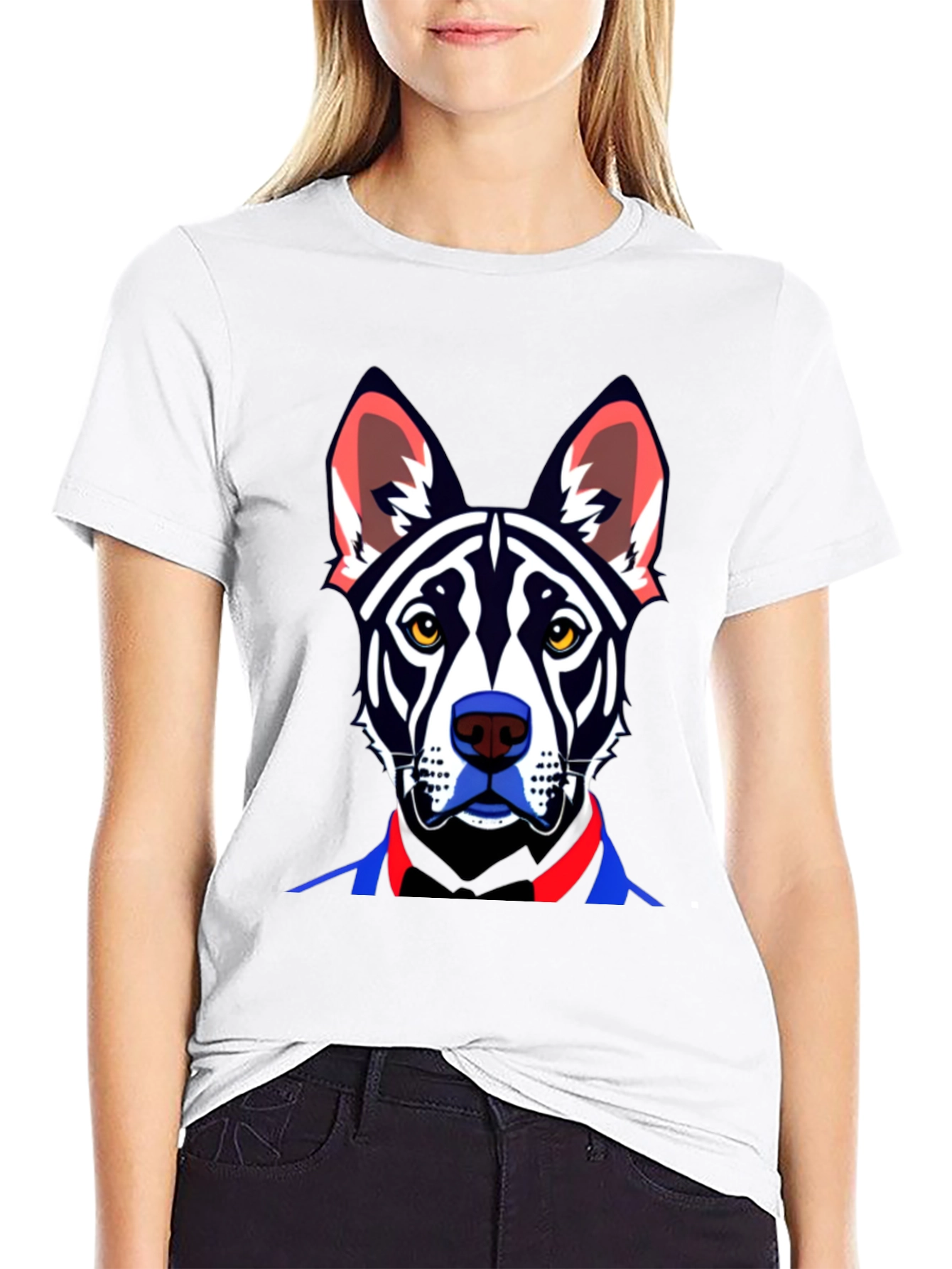 Dog Art Graphic Tee - Stylish Pet Lovers Apparel