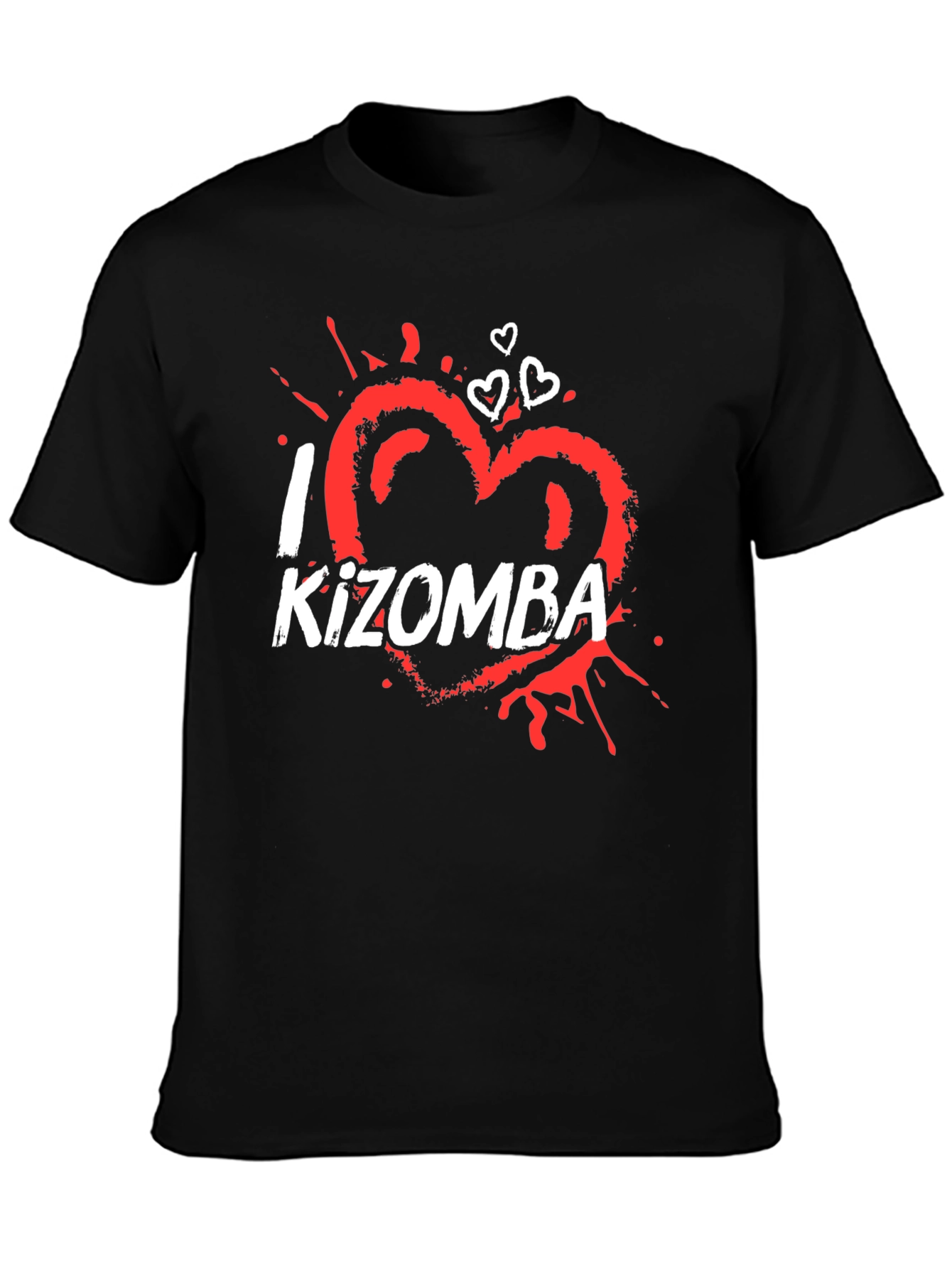 I Love Kizomba Black T-Shirt