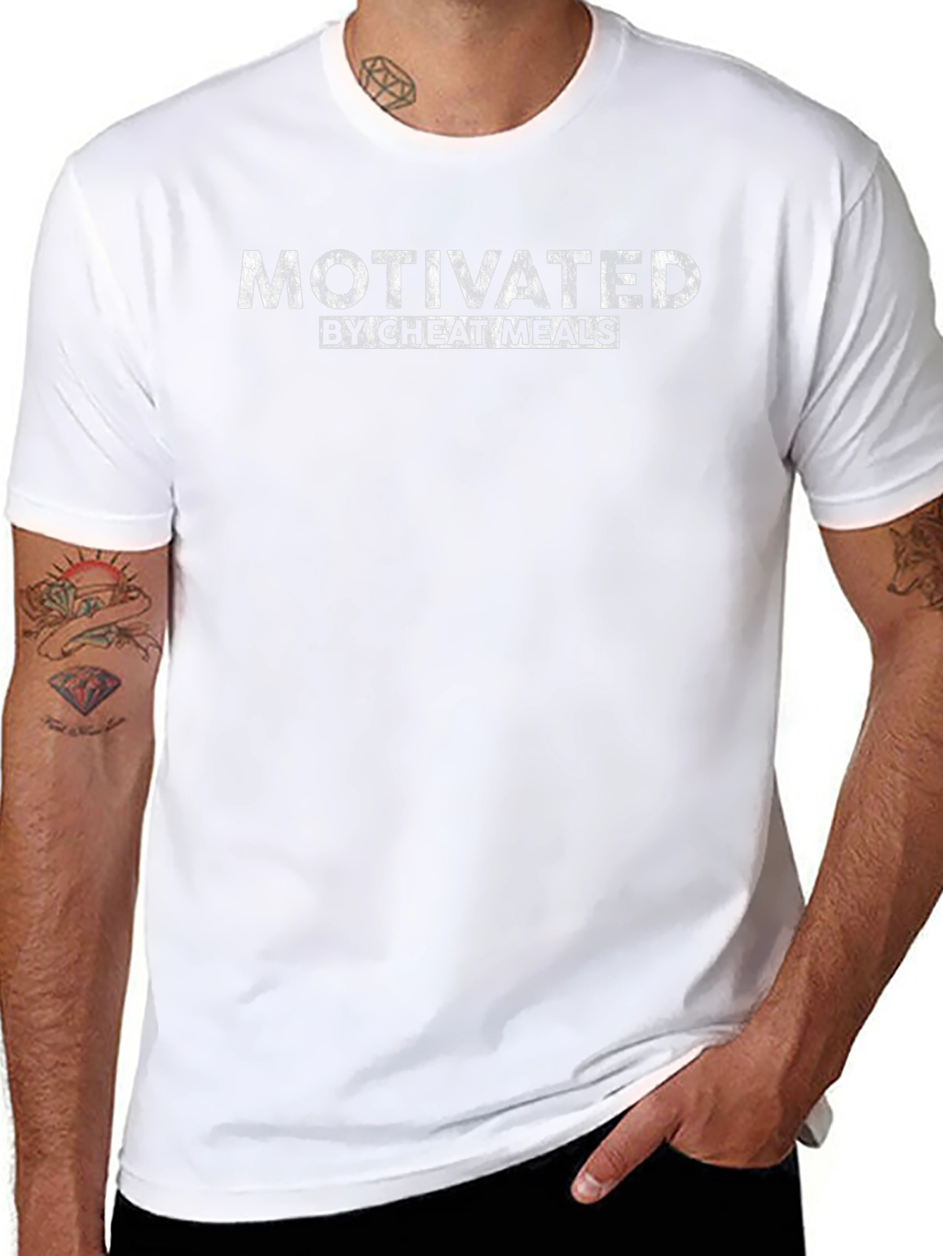Motivated by Cheat Meals Graphic T-Shirt