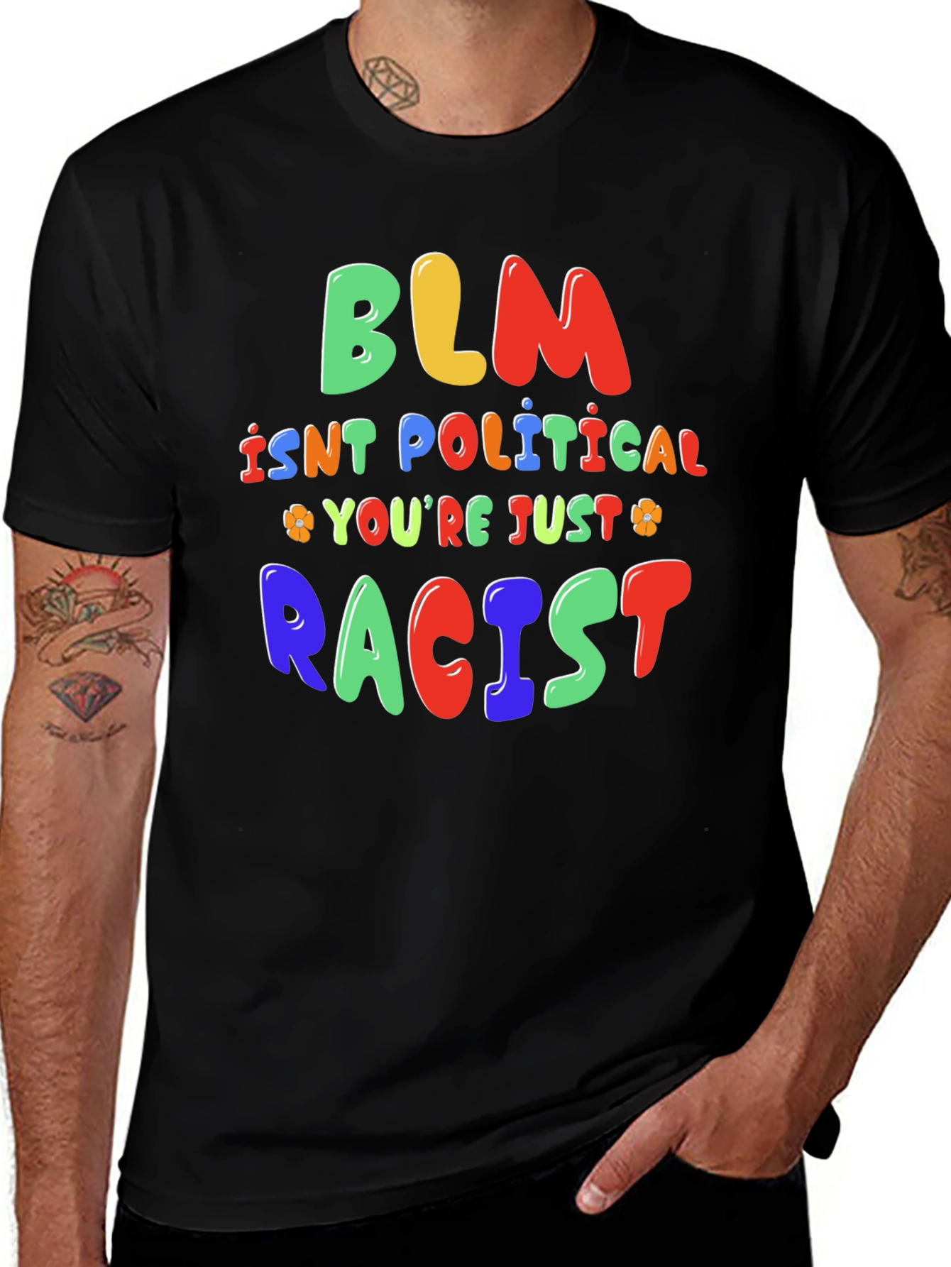 BLM Isnt Political T-Shirt - Statement Tee