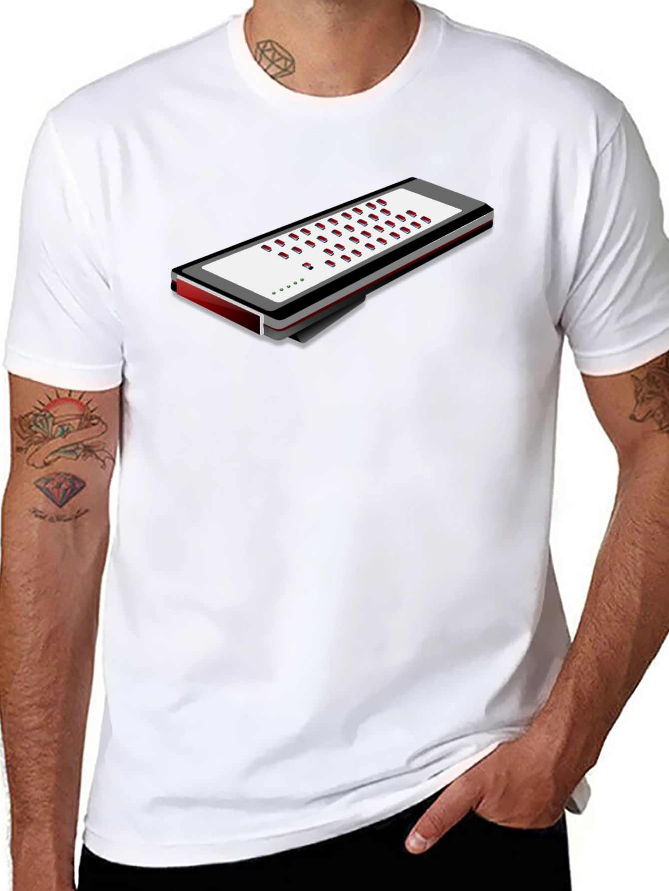 Novelty Musical Keyboard T-Shirt
