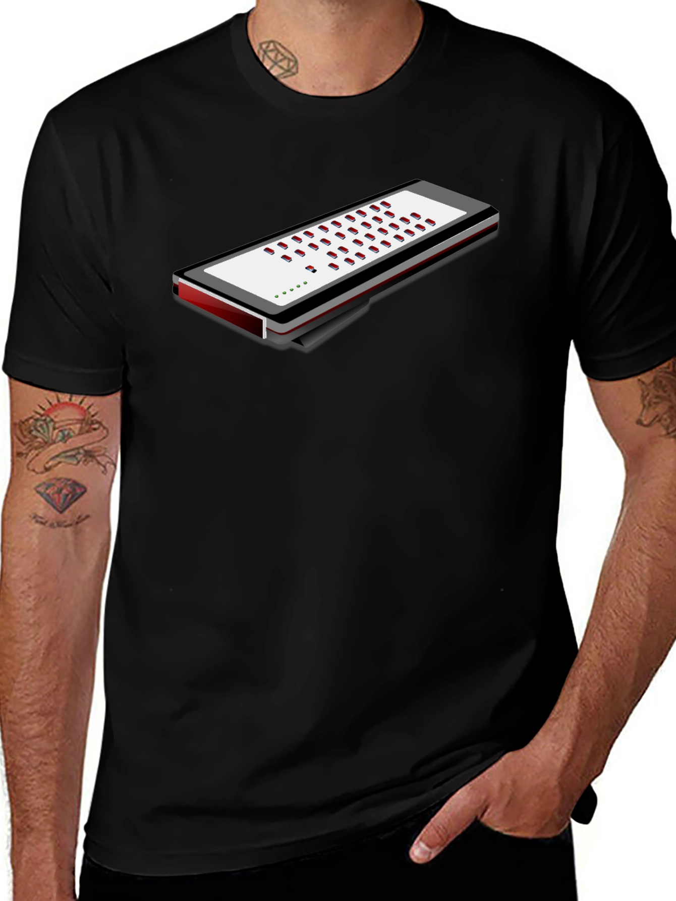 Novelty Musical Keyboard T-Shirt