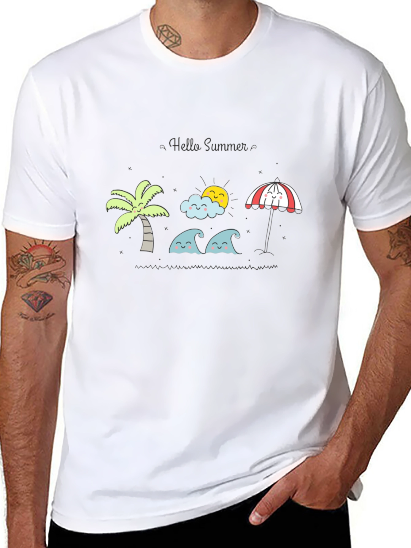Hello Summer Graphic Tee - Unisex
