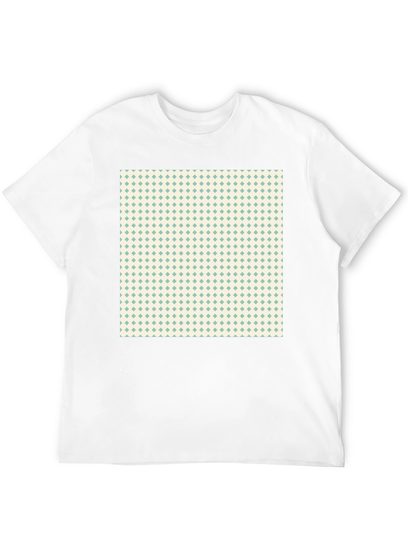 Diamond Pattern T-Shirt - Modern Style