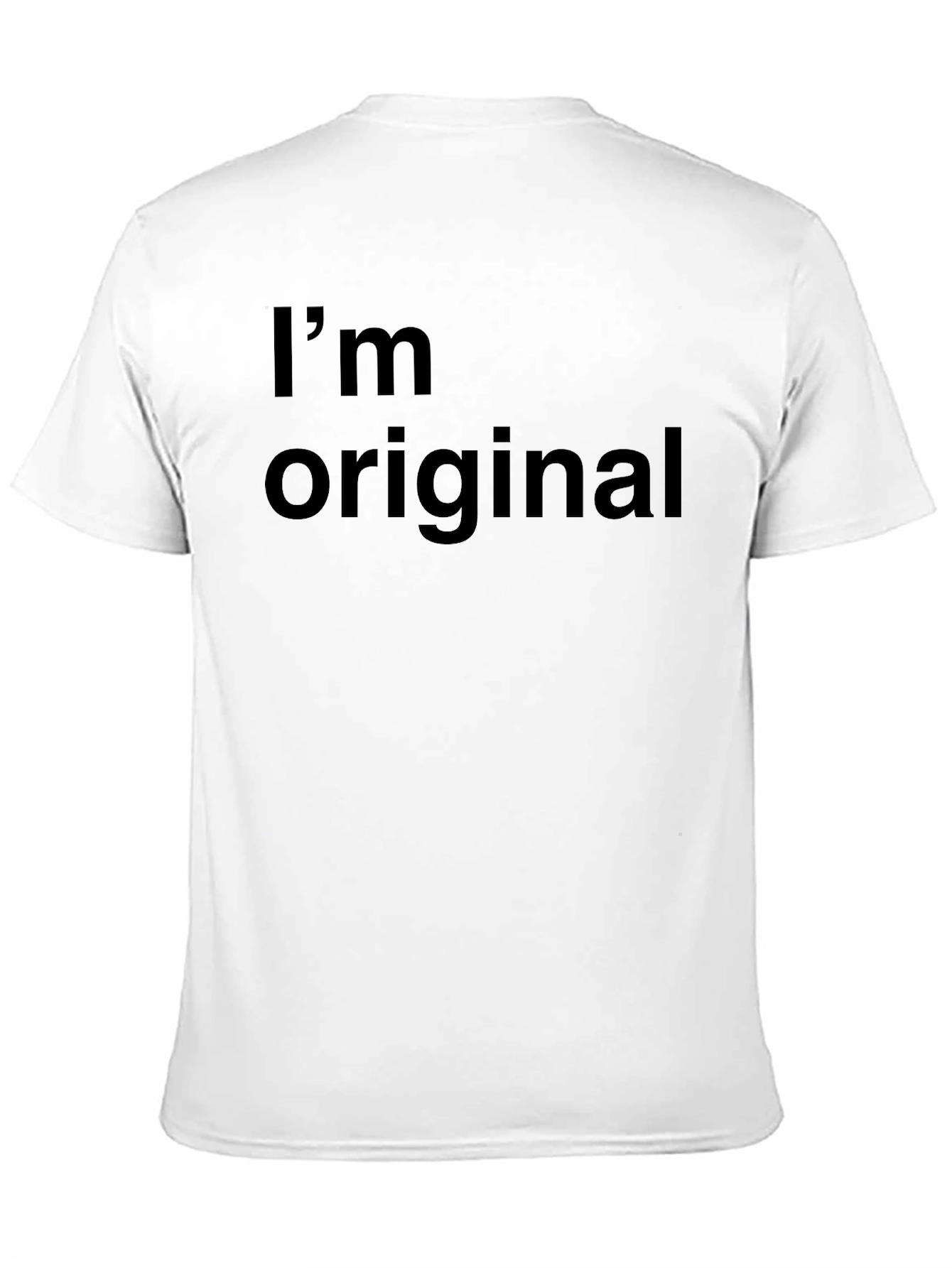 Im Original Black Graphic Tee