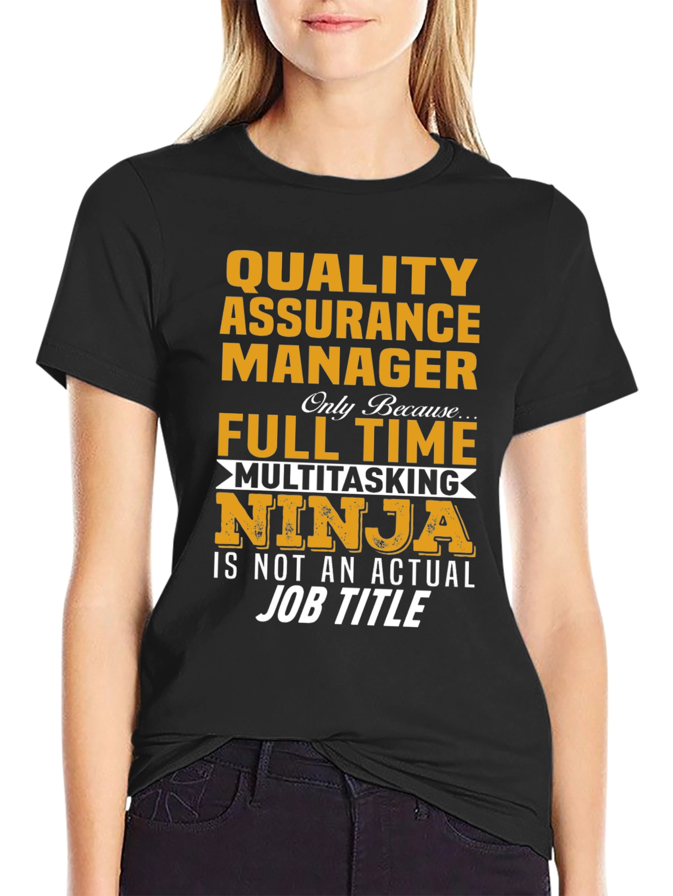 Quality Assurance Manager Multitasking Ninja T-Shirt