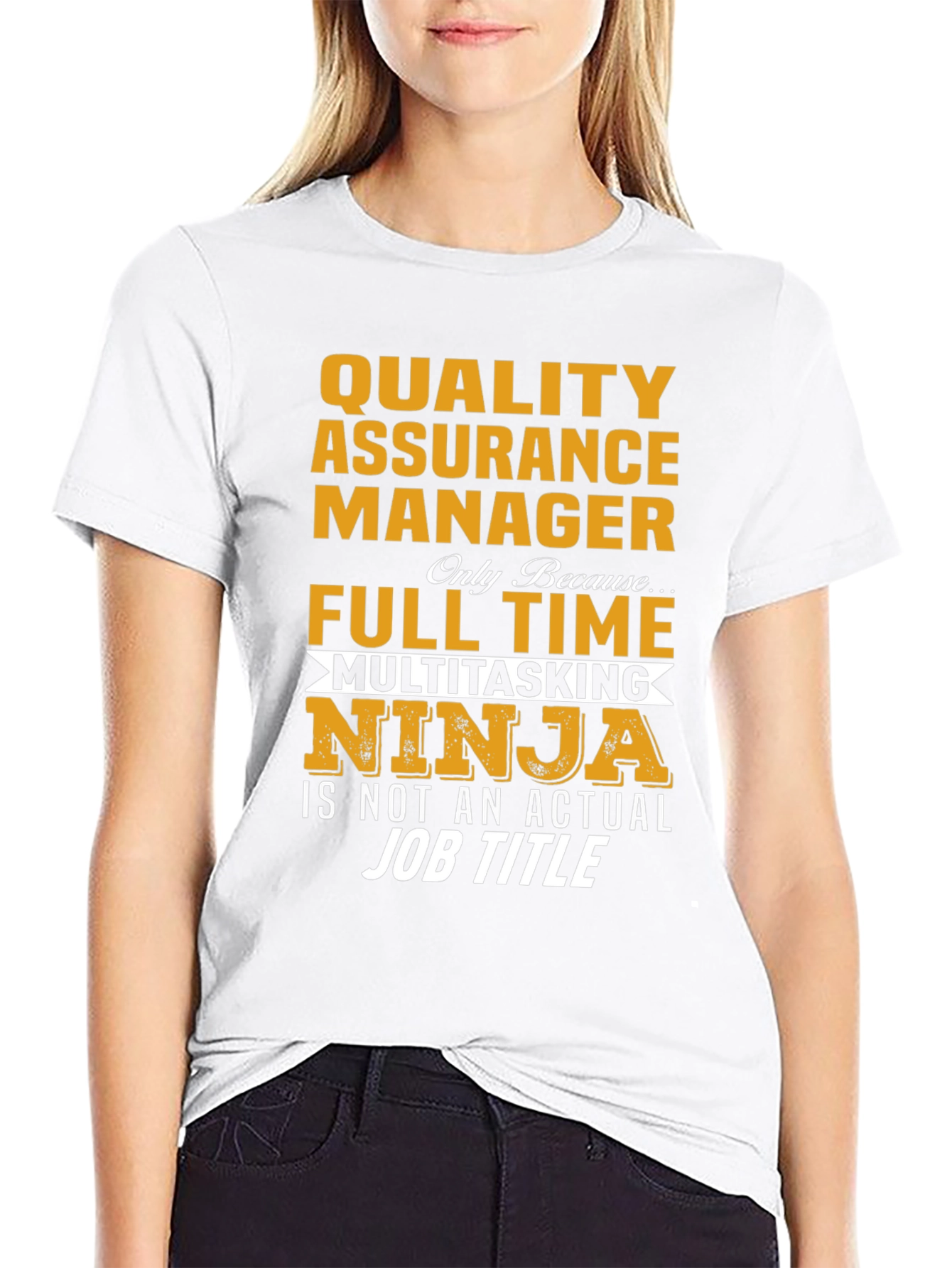 Quality Assurance Manager Multitasking Ninja T-Shirt
