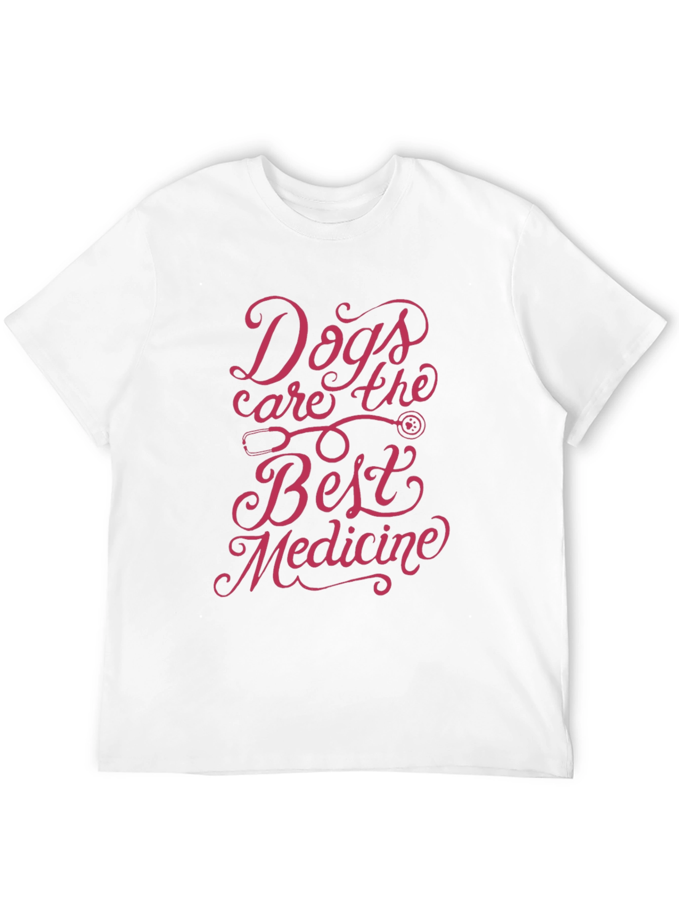 Dogs Are the Best Medicine Graphic Tee