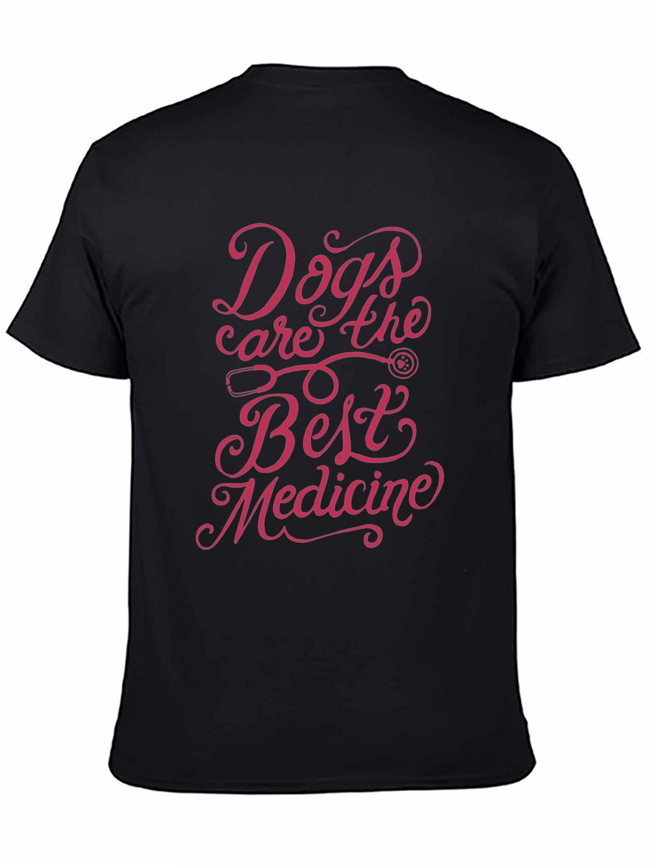 Dogs Are the Best Medicine Graphic Tee