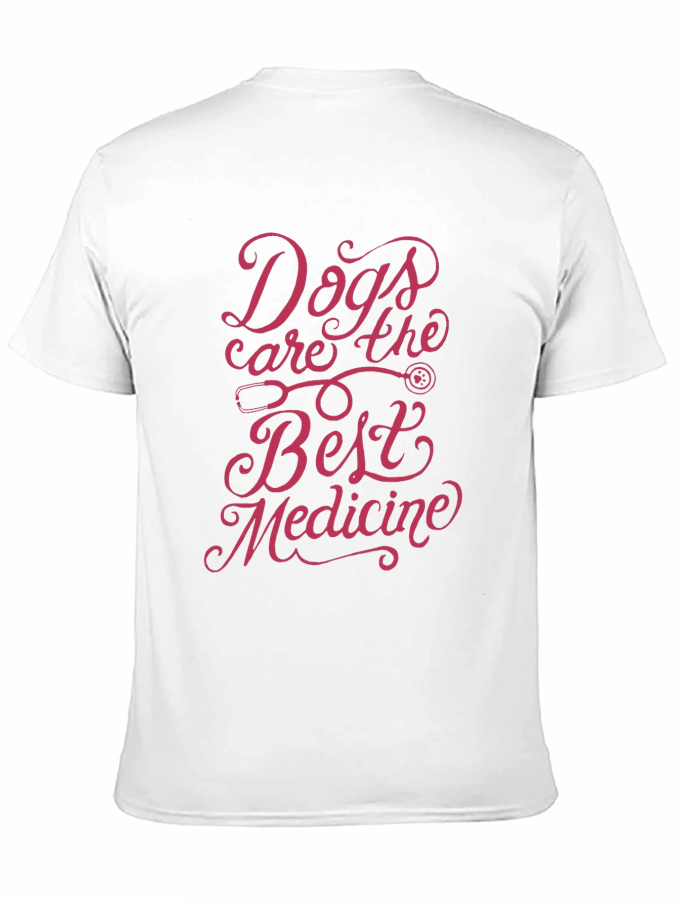 Dogs Are the Best Medicine Graphic Tee