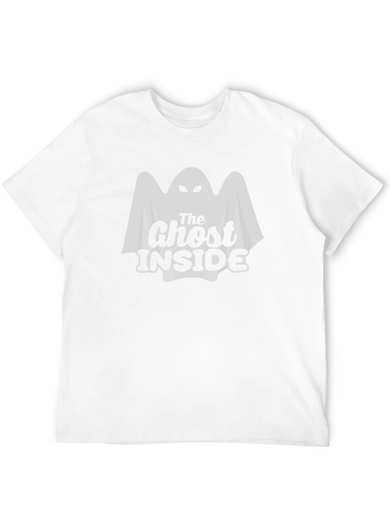 Ghost Inside Graphic T-Shirt - Halloween Apparel