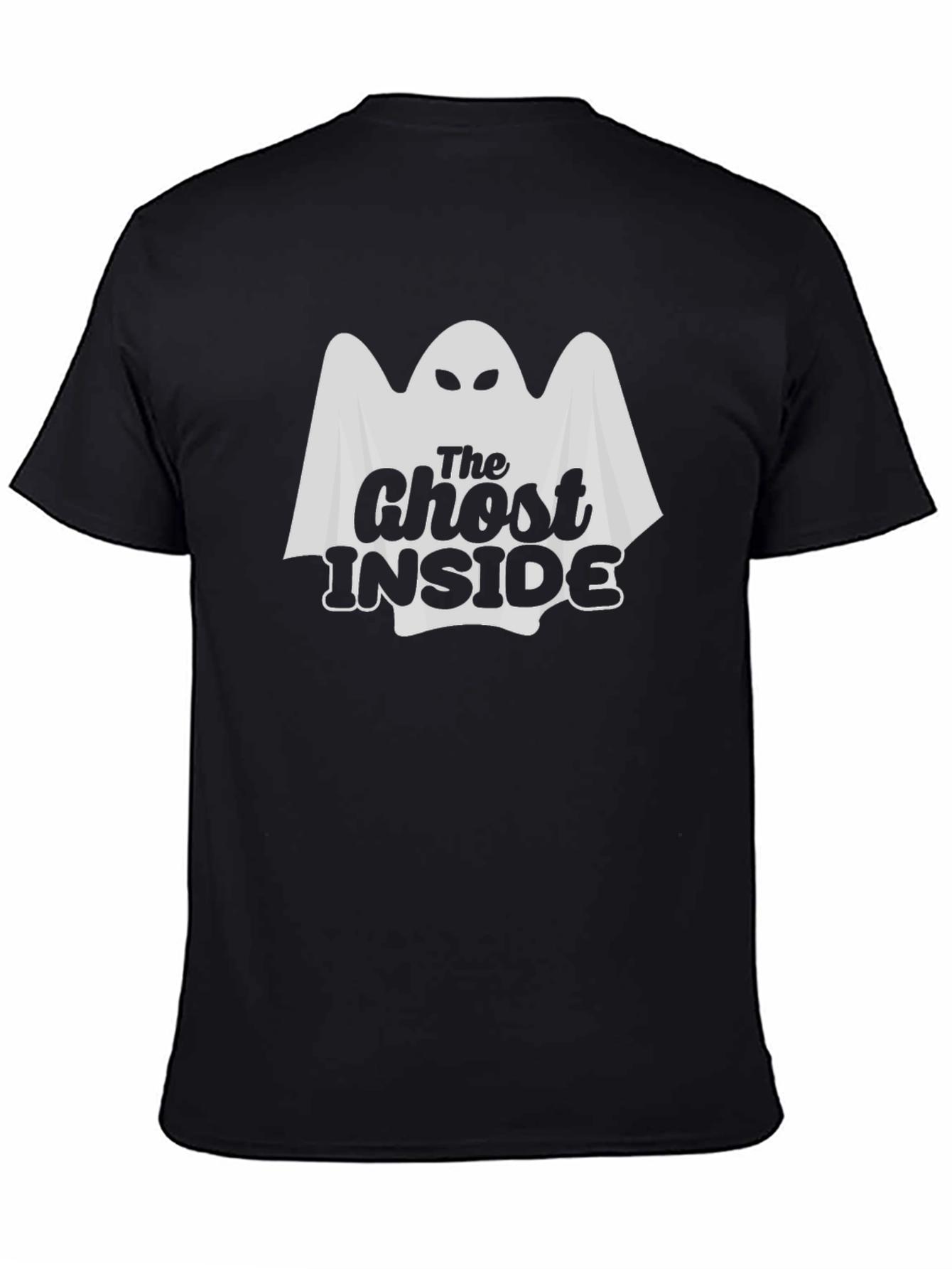 Ghost Inside Graphic T-Shirt - Halloween Apparel