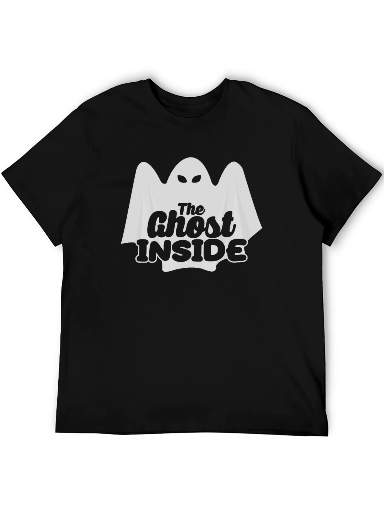 Ghost Inside Graphic T-Shirt - Halloween Apparel