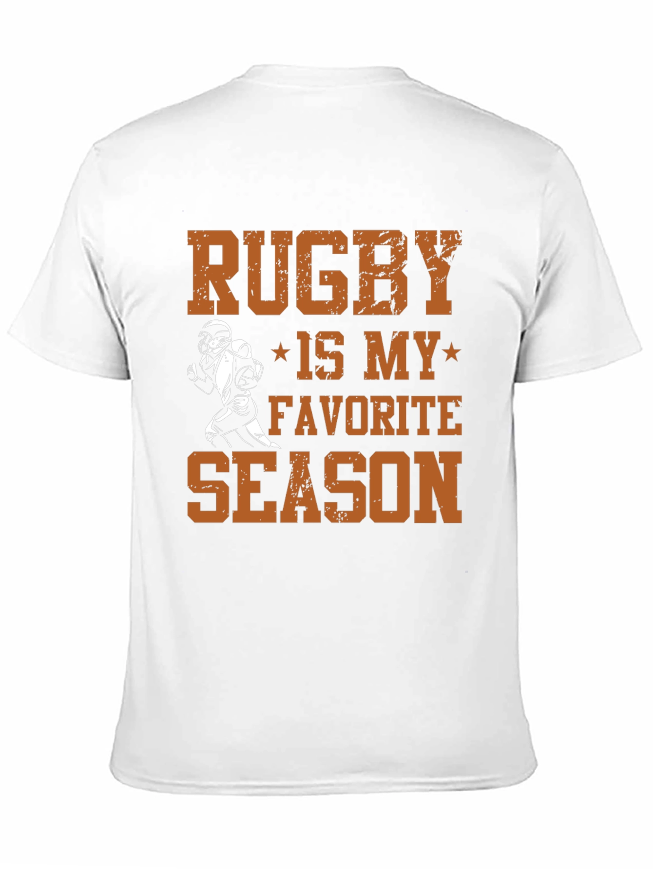 Rugby is My Favorite Season Graphic T-Shirt