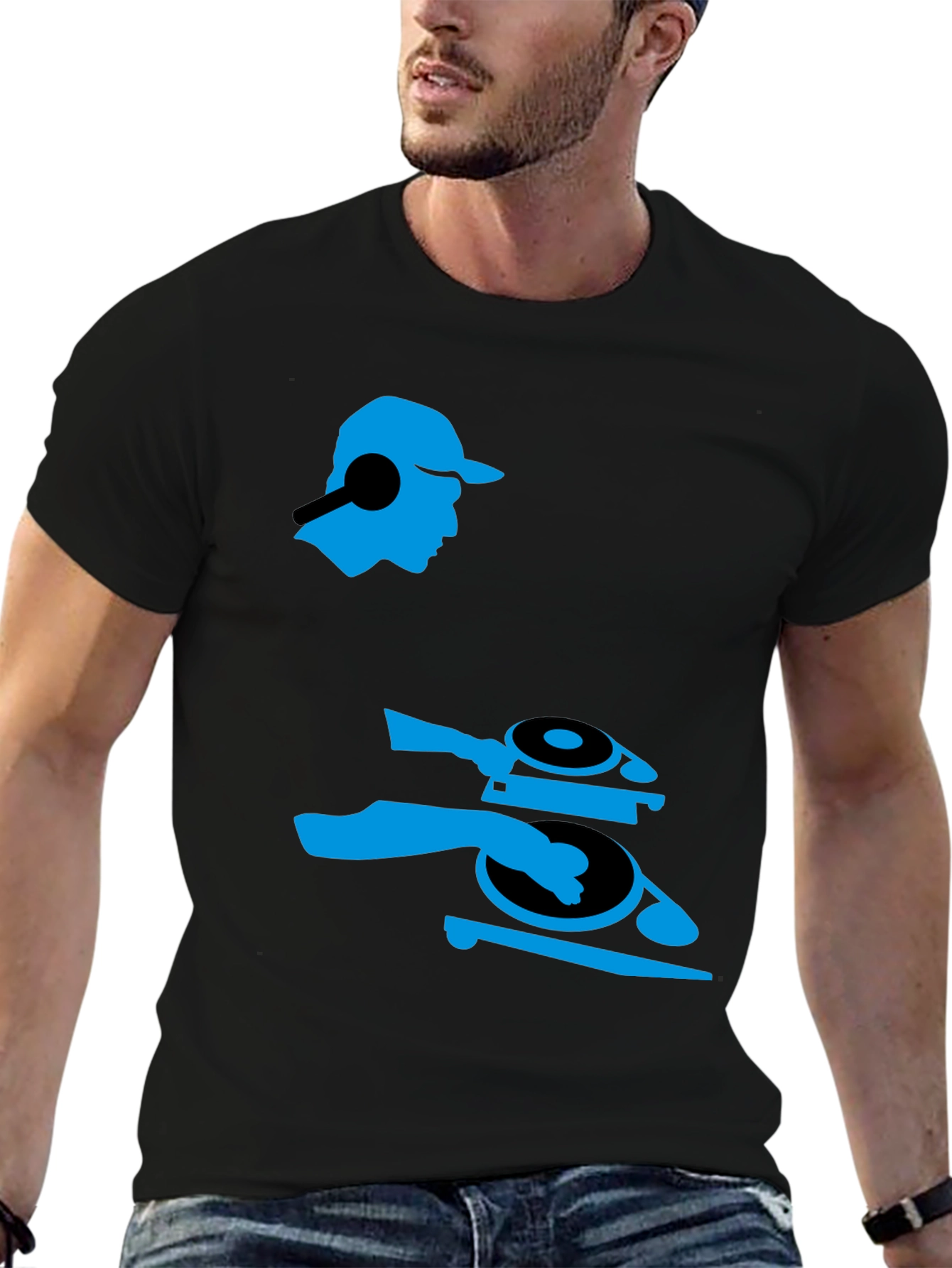 DJ Graphic Tee - Cool Black Music T-Shirt