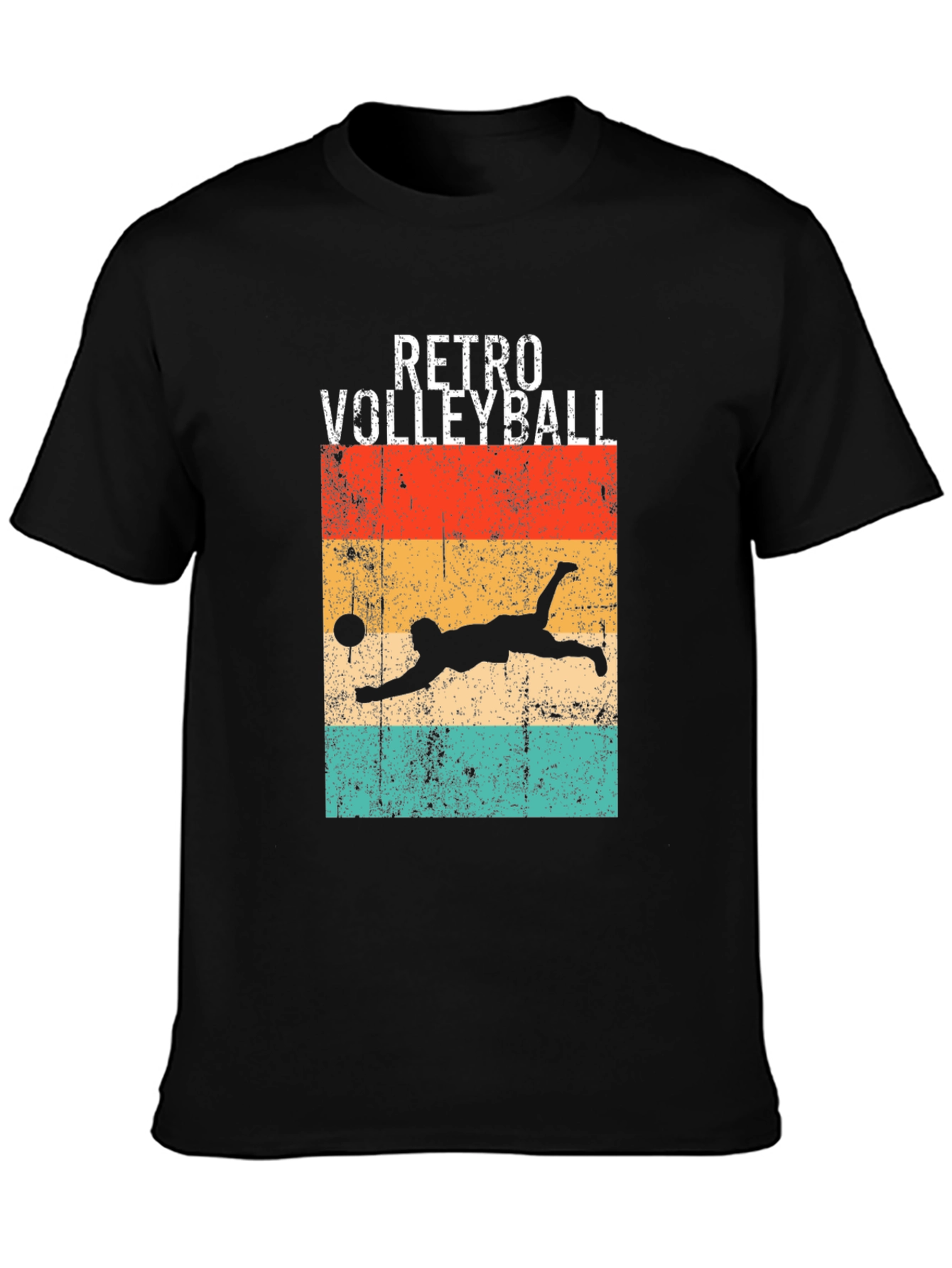 Retro Volleyball Graphic Tee