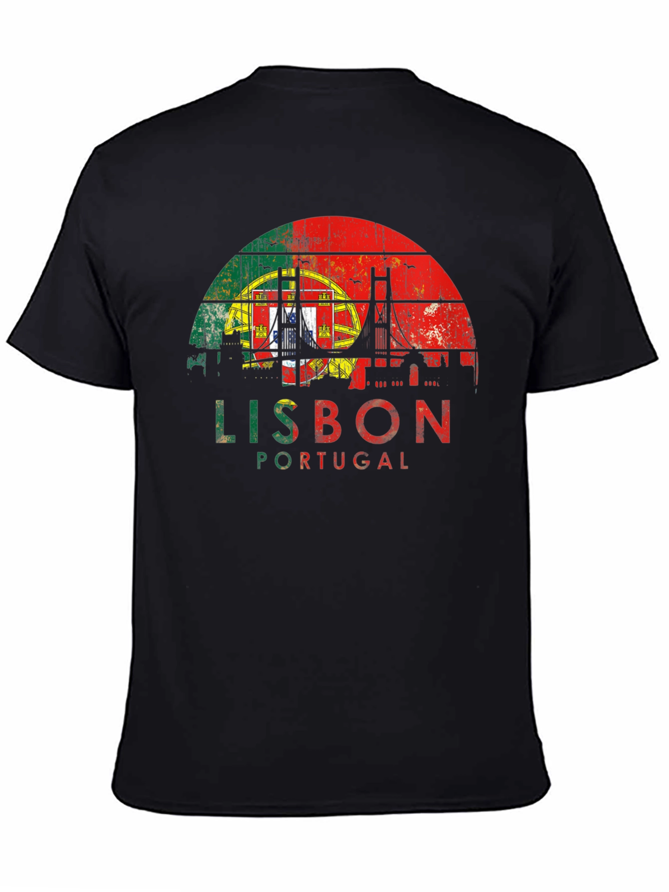 Lisbon Portugal Flag T-Shirt