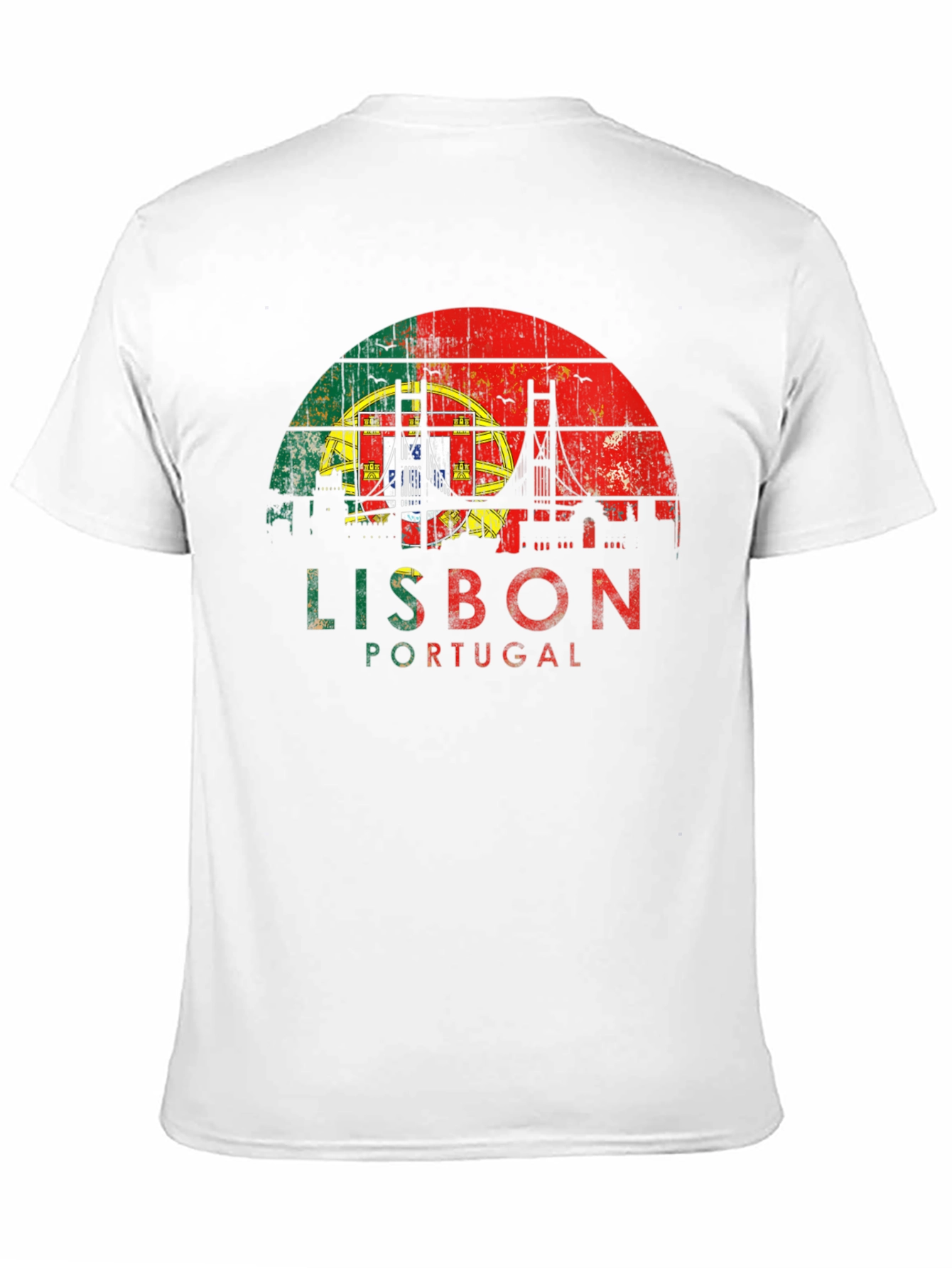 Lisbon Portugal Flag T-Shirt