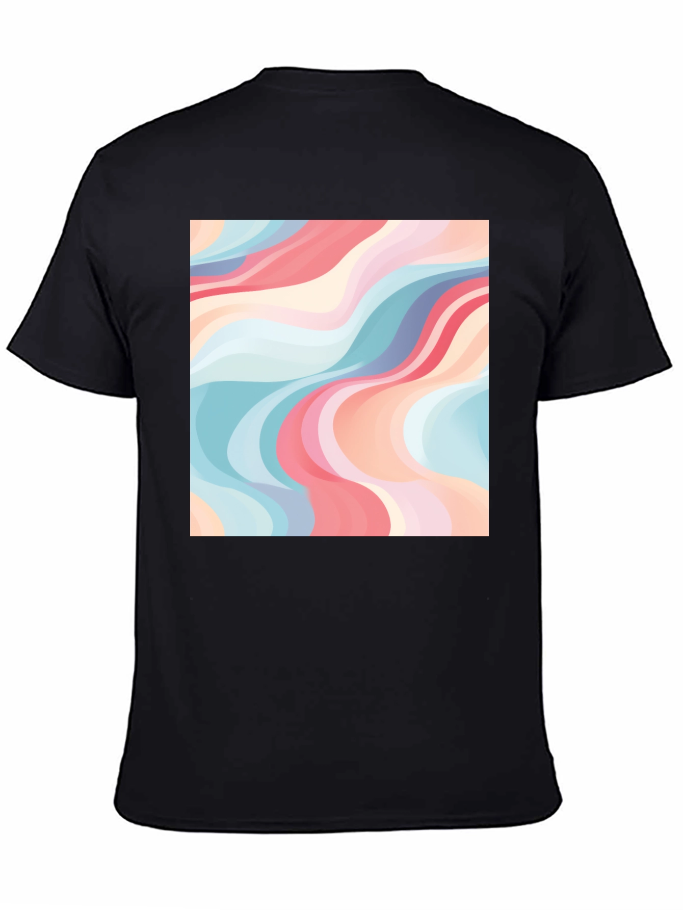 Retro Wave T-Shirt - Cool Abstract Design