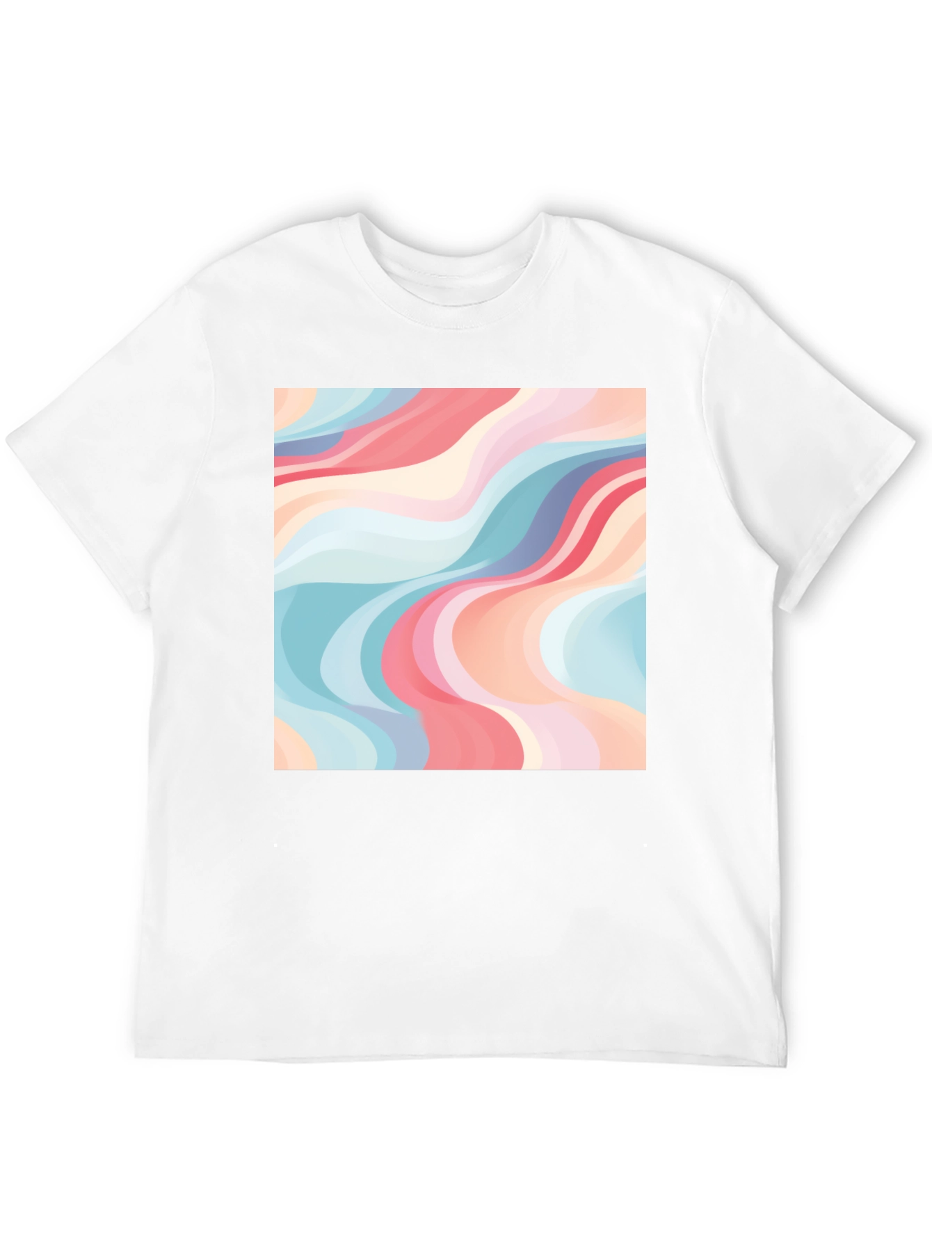 Retro Wave T-Shirt - Cool Abstract Design