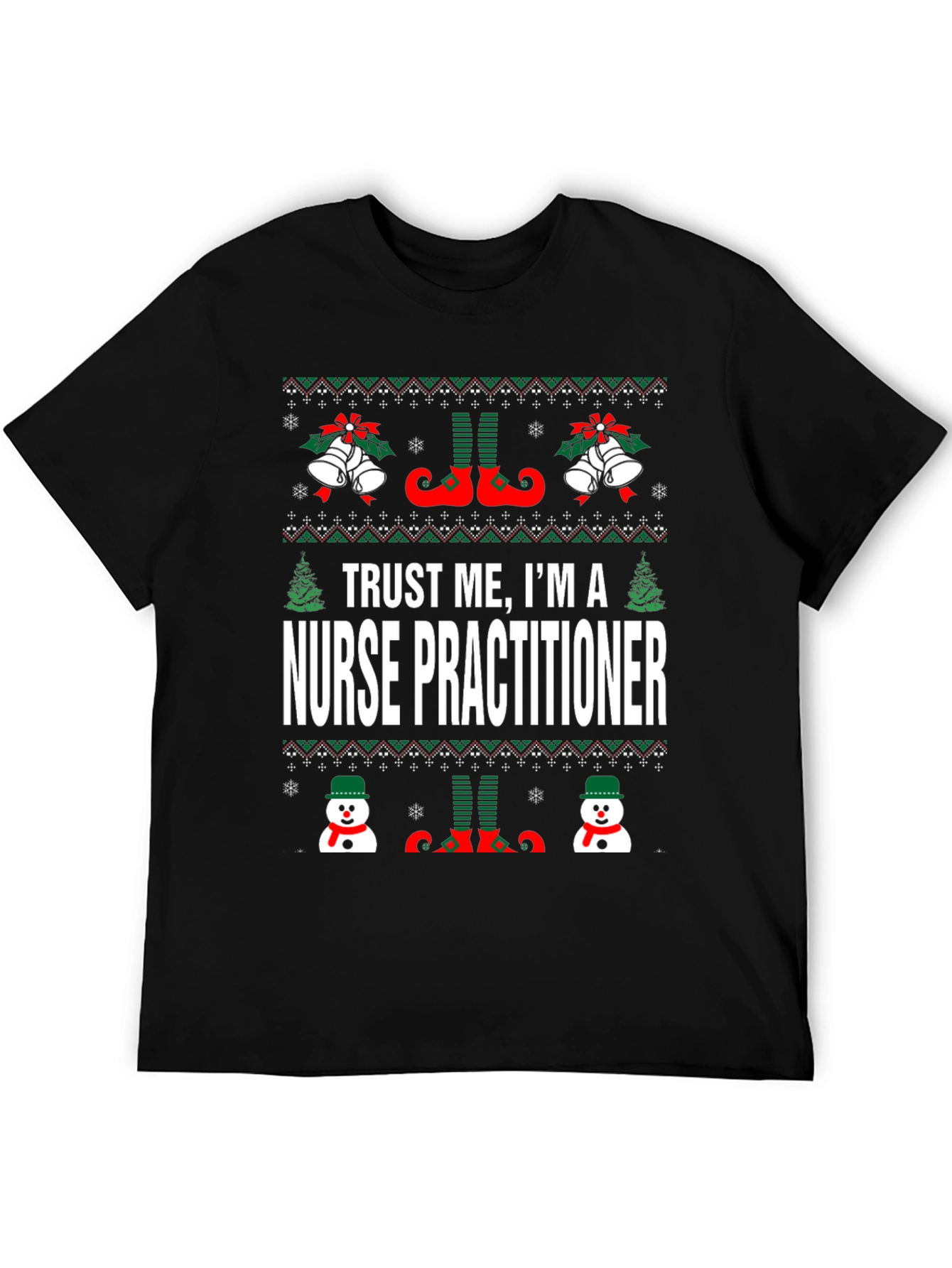 Nurse Practitioner Christmas T-Shirt