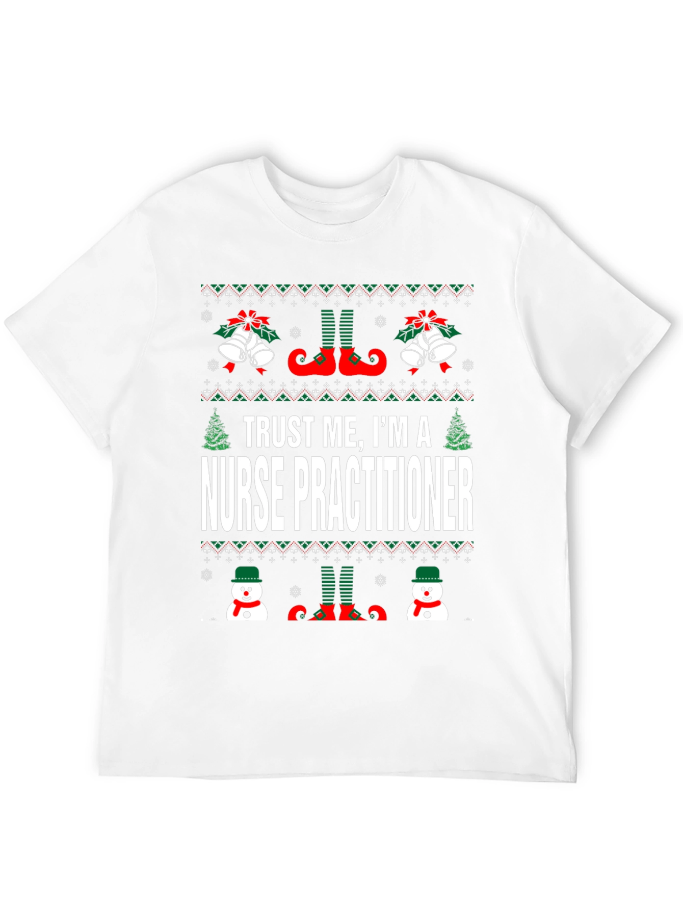 Nurse Practitioner Christmas T-Shirt