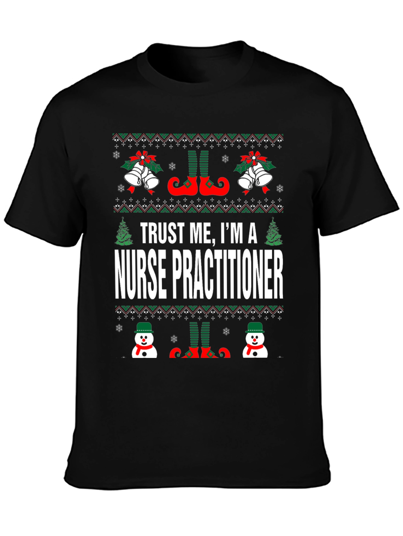 Nurse Practitioner Christmas T-Shirt