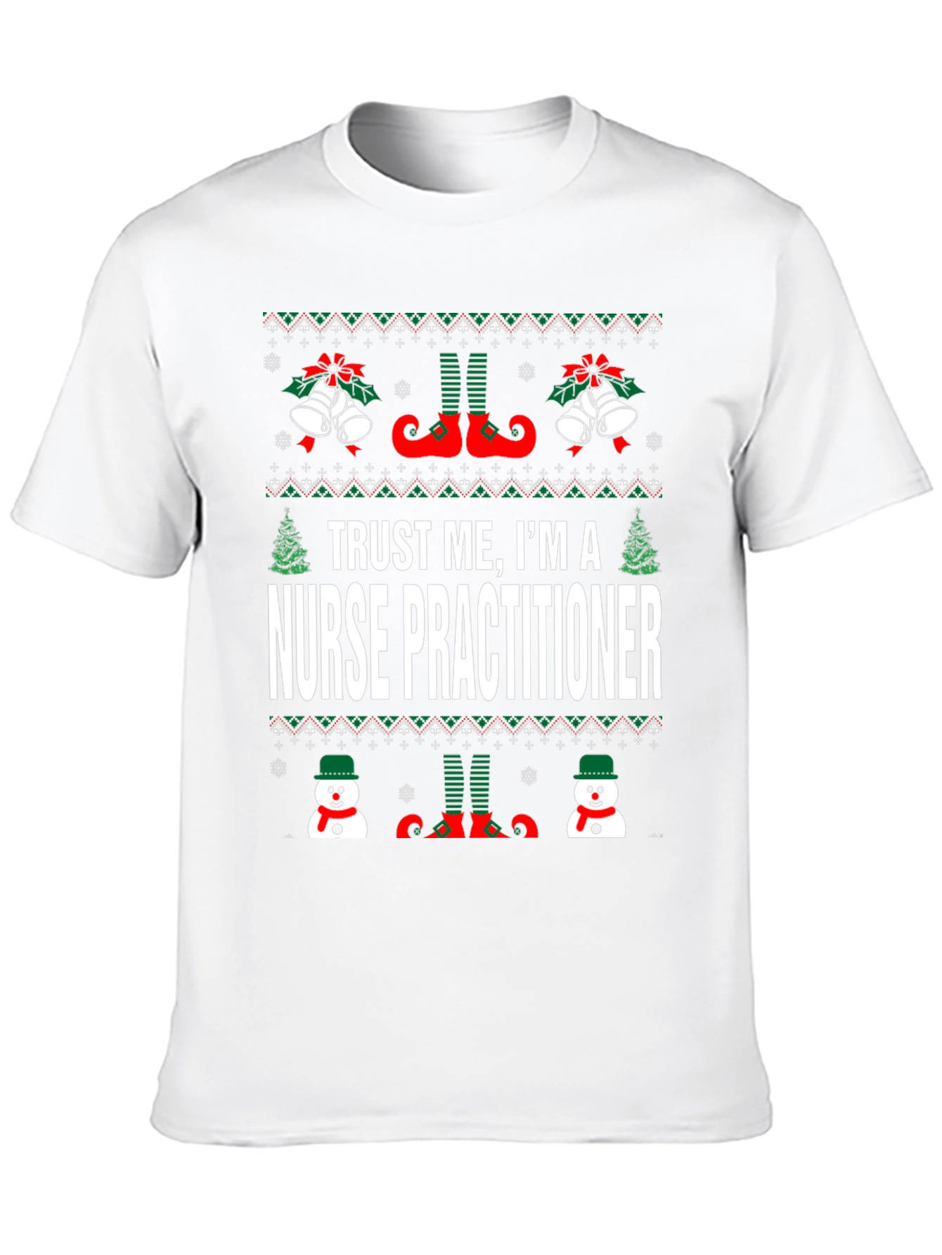 Nurse Practitioner Christmas T-Shirt