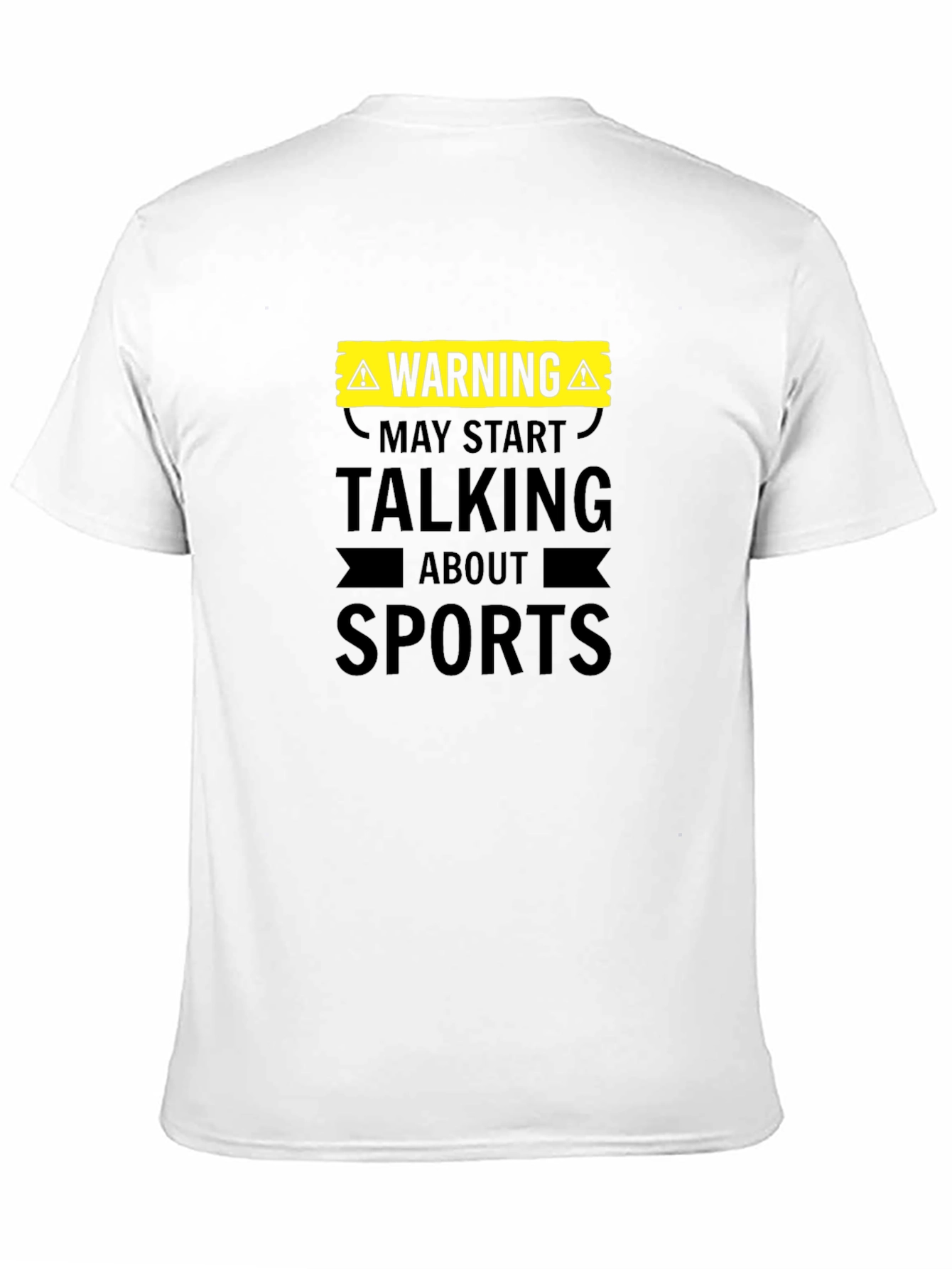 Warning May Start Talking About Sports T-Shirt
