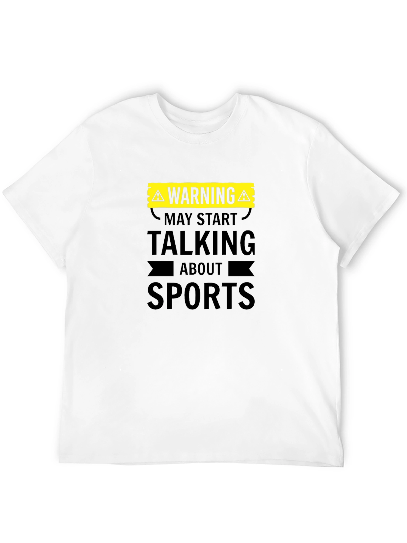 Warning May Start Talking About Sports T-Shirt