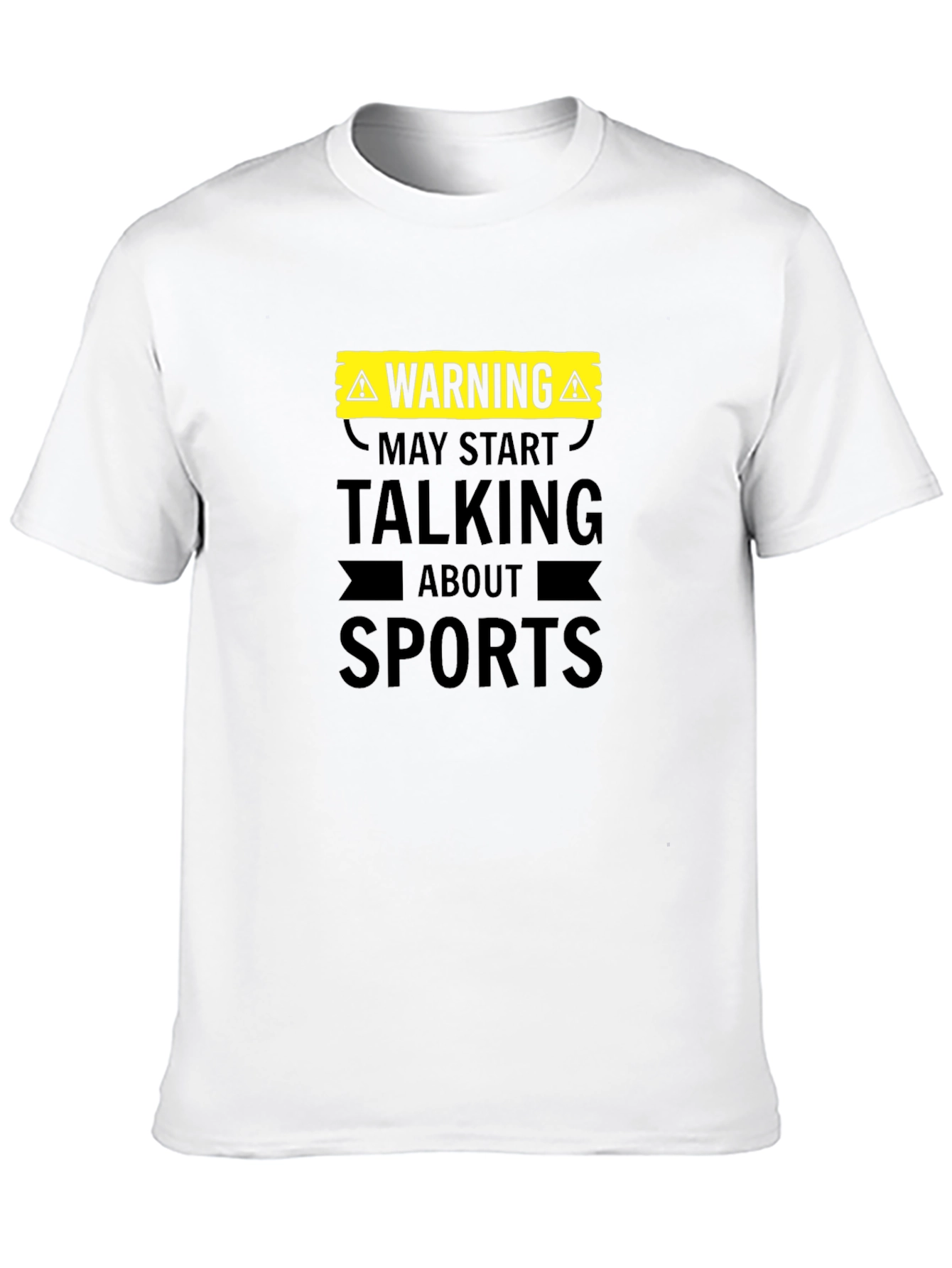 Warning May Start Talking About Sports T-Shirt